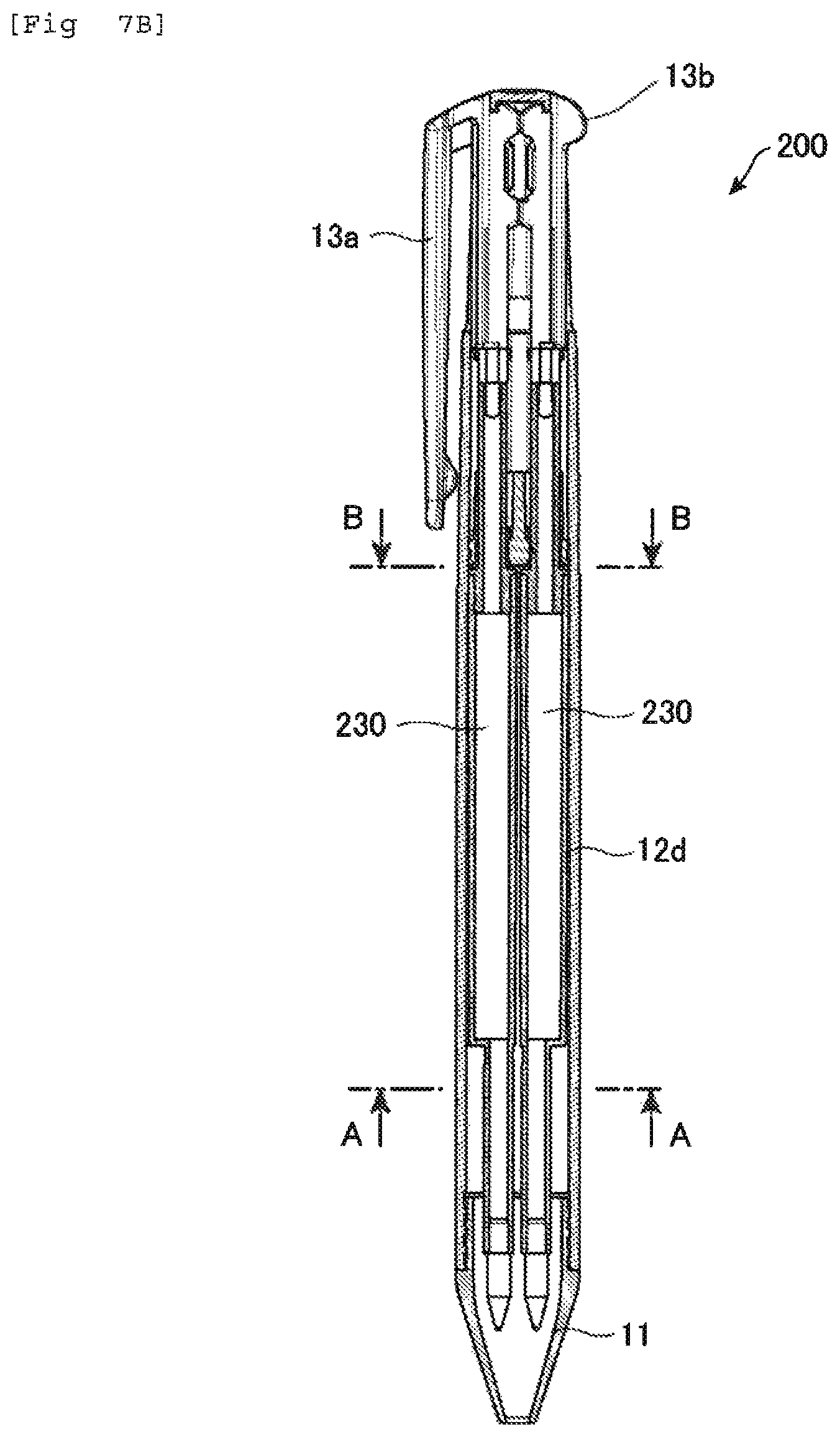 Patent US12090777 Figure 10 – Writing instrument refills and writing instrument