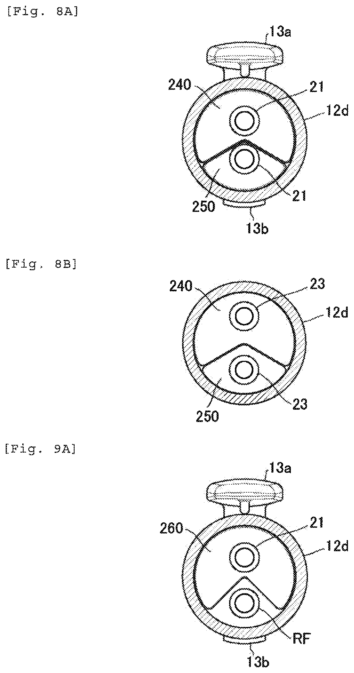 Patent US12090777 Figure 12 – Writing instrument refills and writing instrument