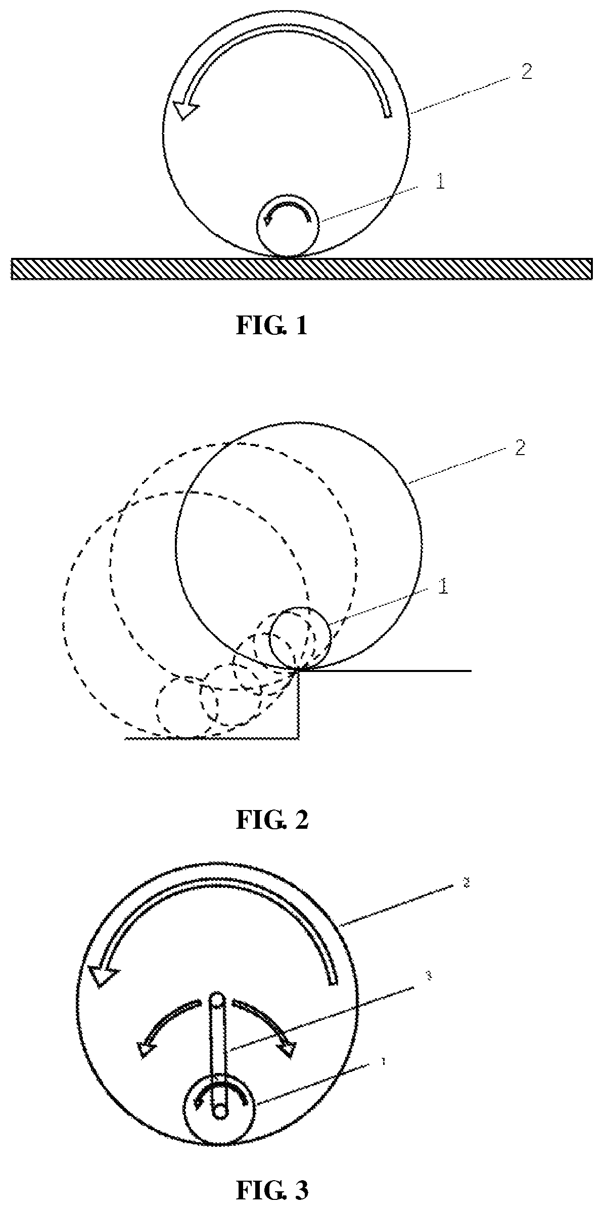 Patent US12090779 Figure 1 – Smooth obstacle-crossing walking mechanism