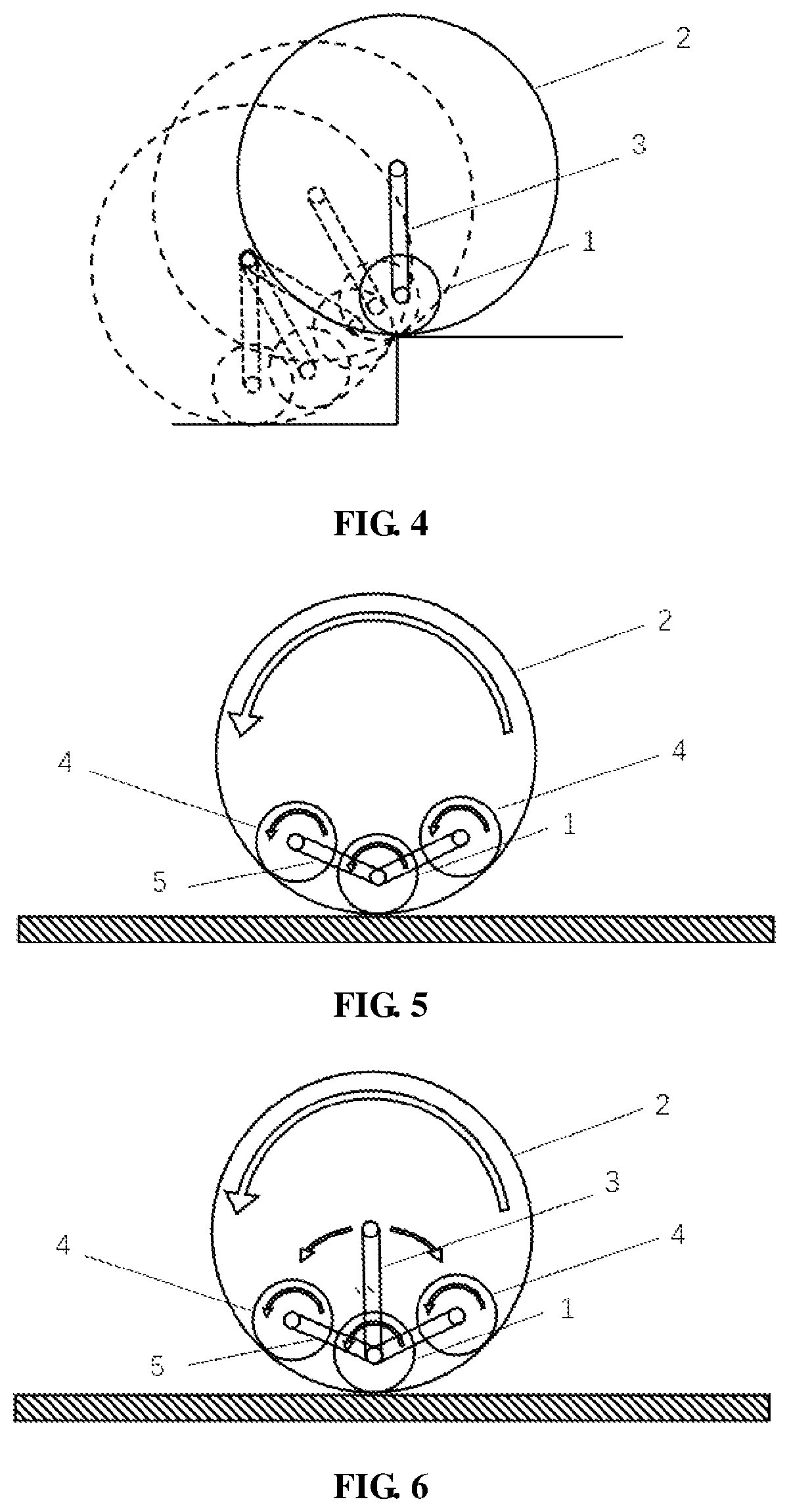 Patent US12090779 Figure 2 – Smooth obstacle-crossing walking mechanism