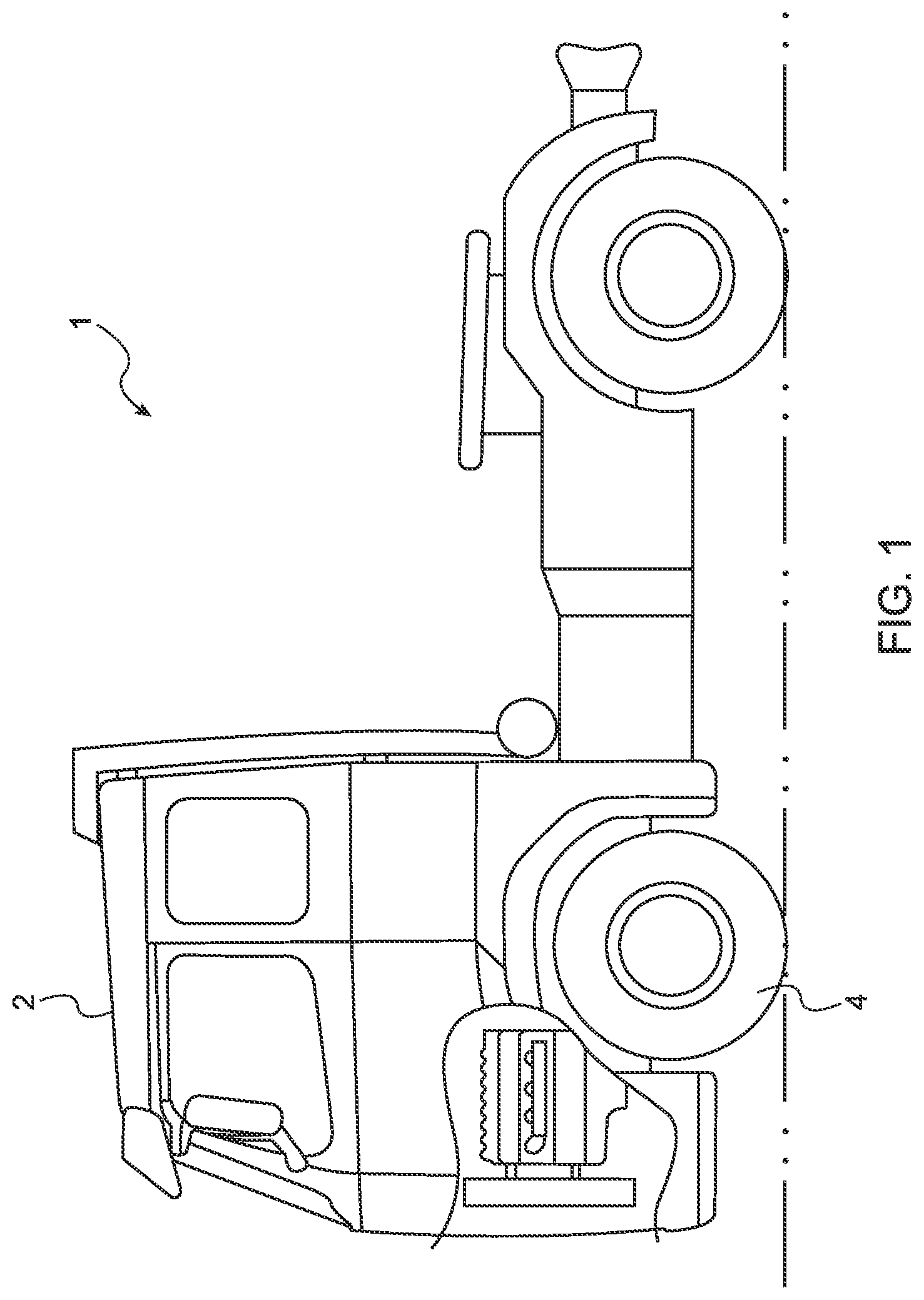Patent US12090782 Figure 1 – Wheel end assembly for a vehicle