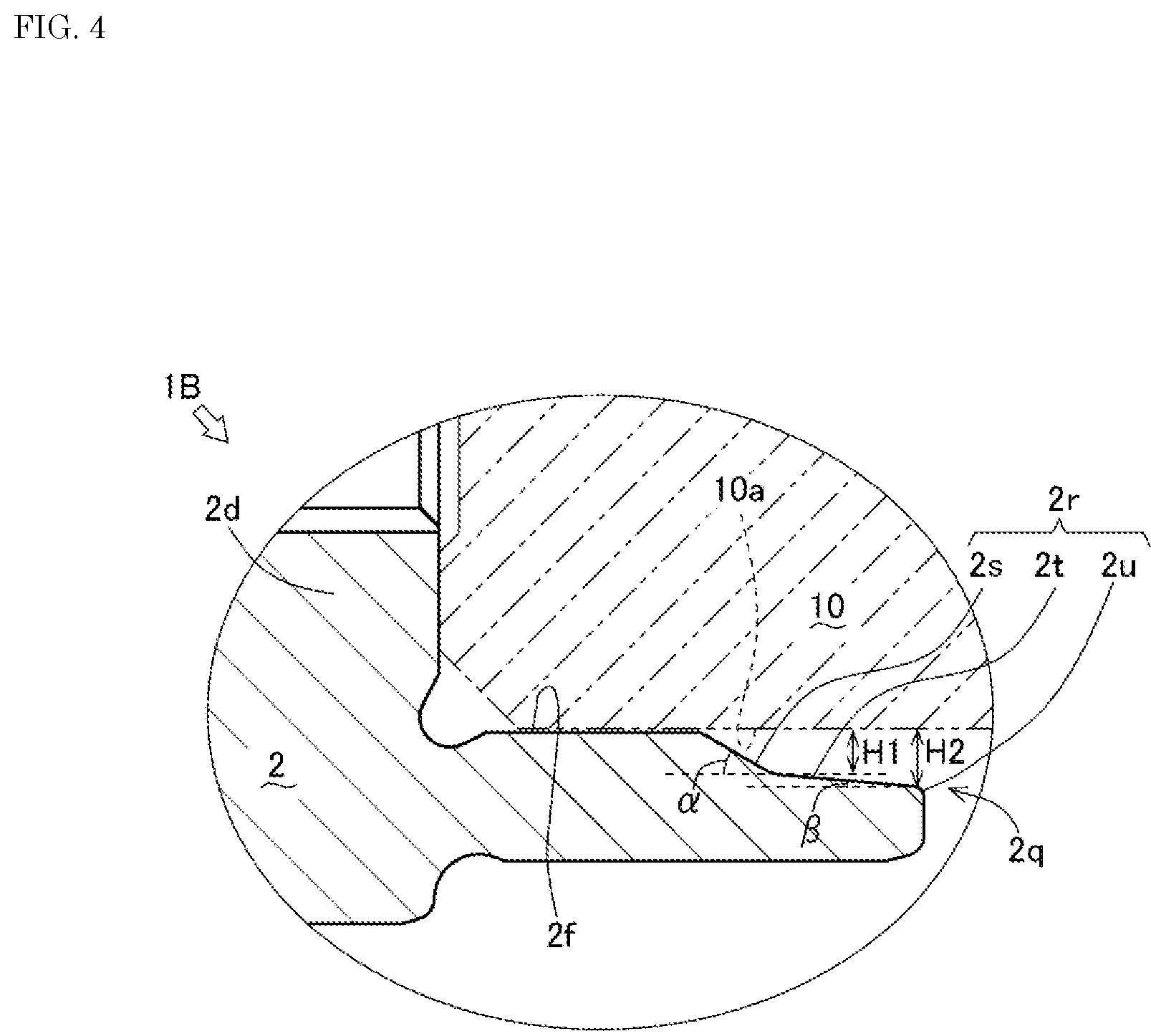 Patent US12090783 Figure 4 – Bearing device for vehicle wheel