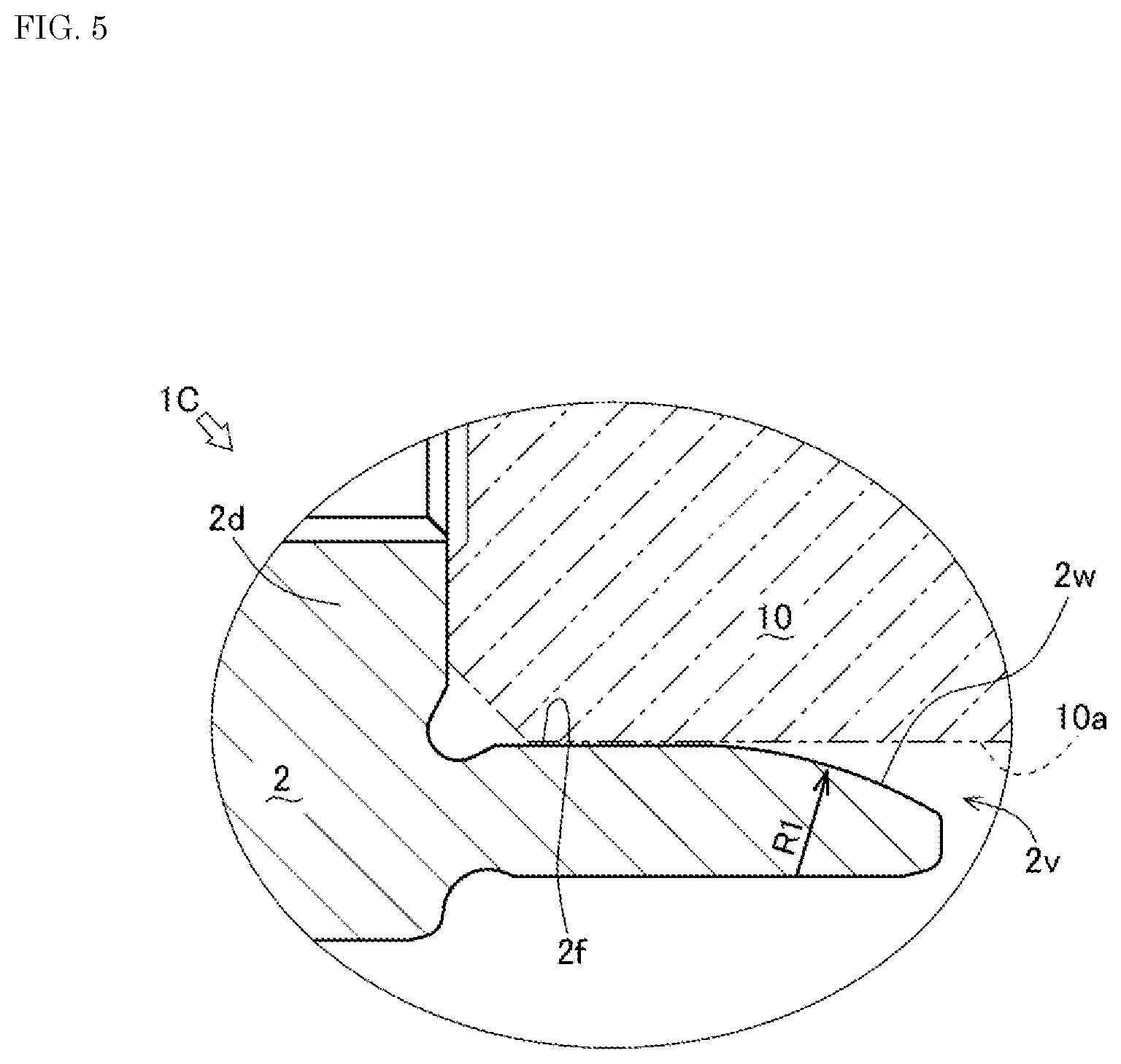 Patent US12090783 Figure 5 – Bearing device for vehicle wheel