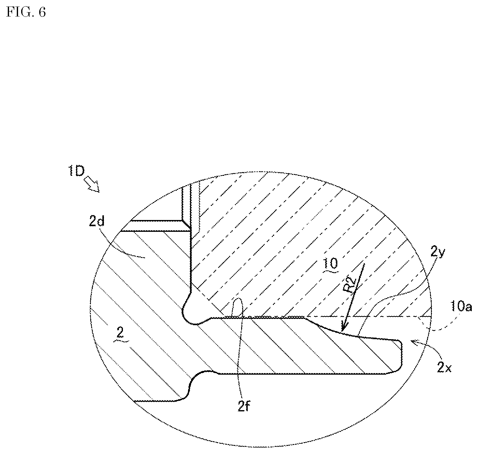 Patent US12090783 Figure 6 – Bearing device for vehicle wheel