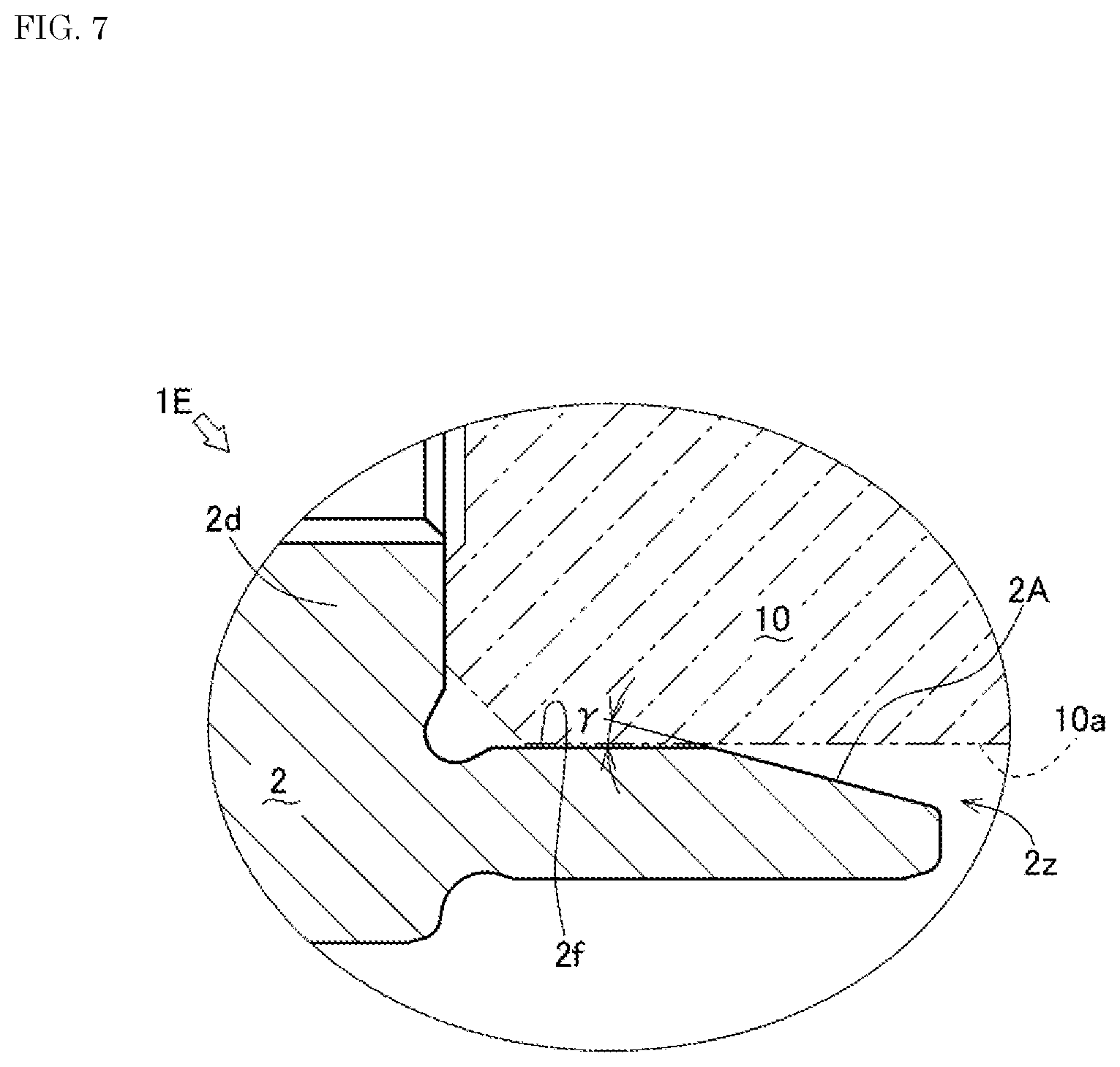 Patent US12090783 Figure 7 – Bearing device for vehicle wheel