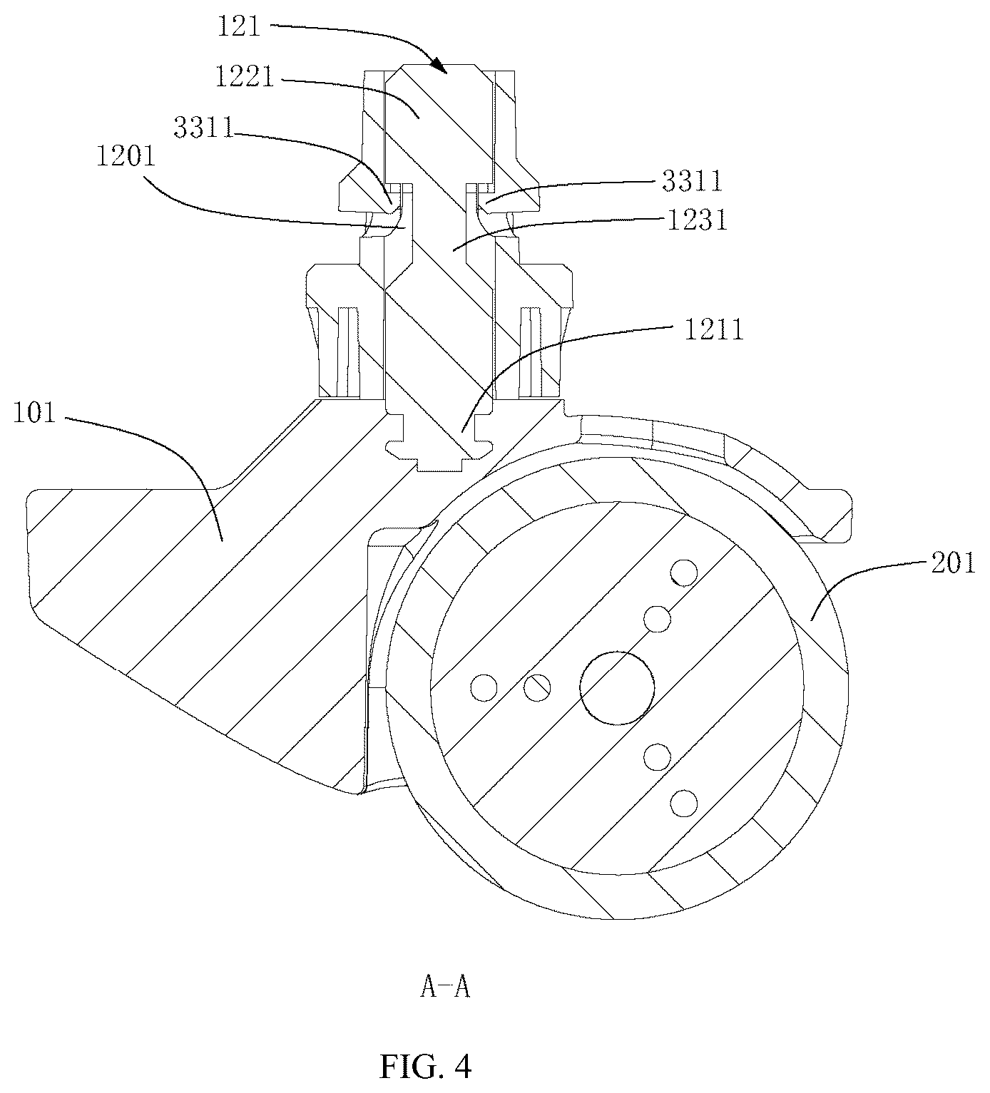 Patent US12090785 Figure 4 – Universal wheel assembly and smart cleaning device having same