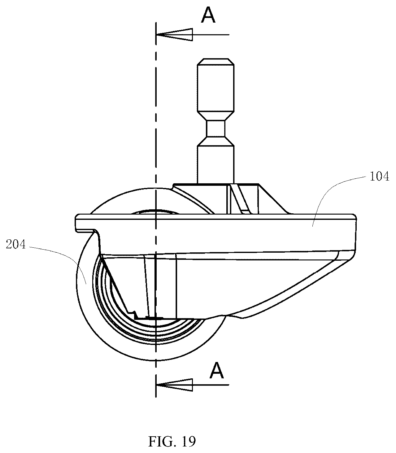 Patent US12090785 Figure 15 – Universal wheel assembly and smart cleaning device having same