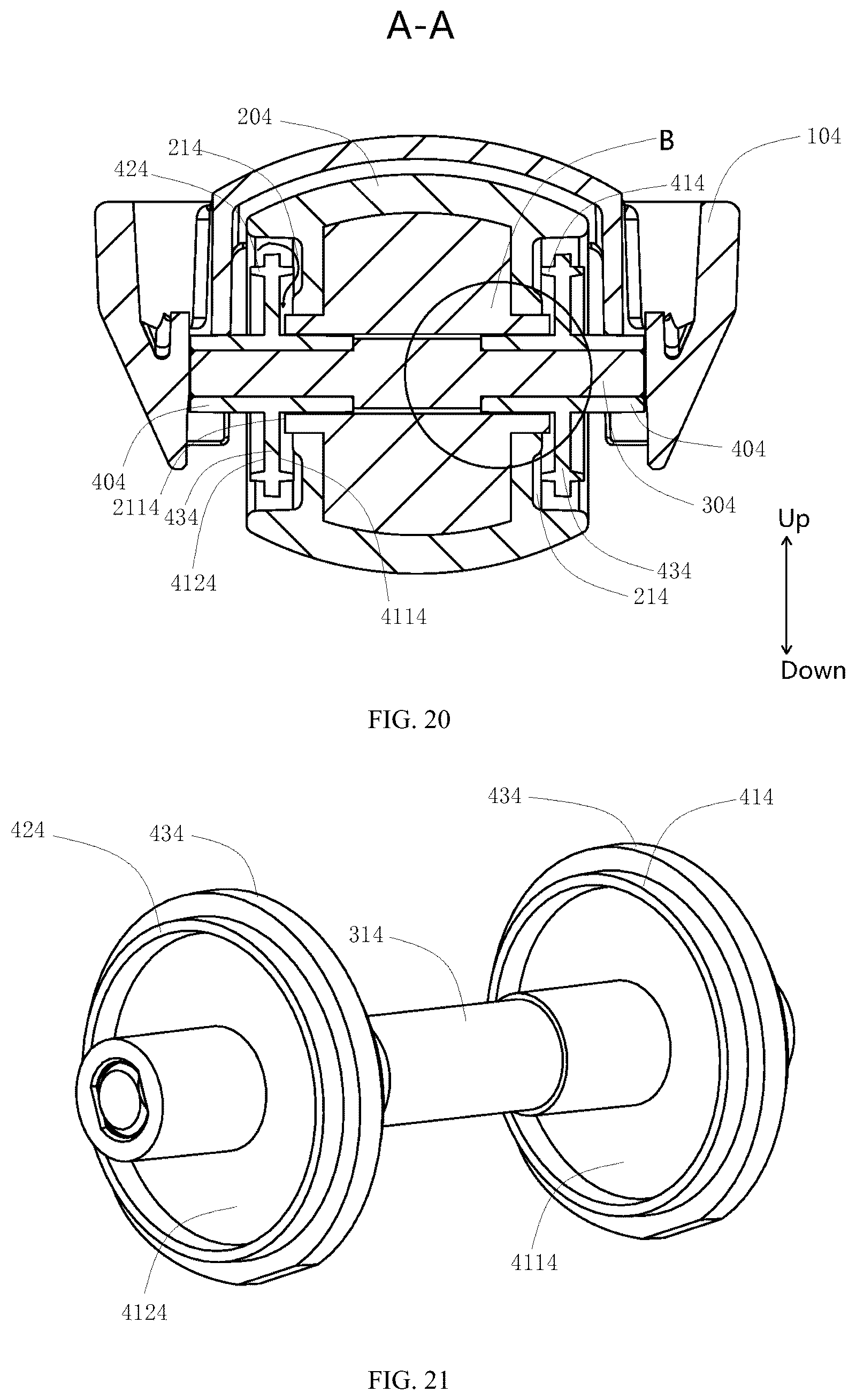 Patent US12090785 Figure 16 – Universal wheel assembly and smart cleaning device having same