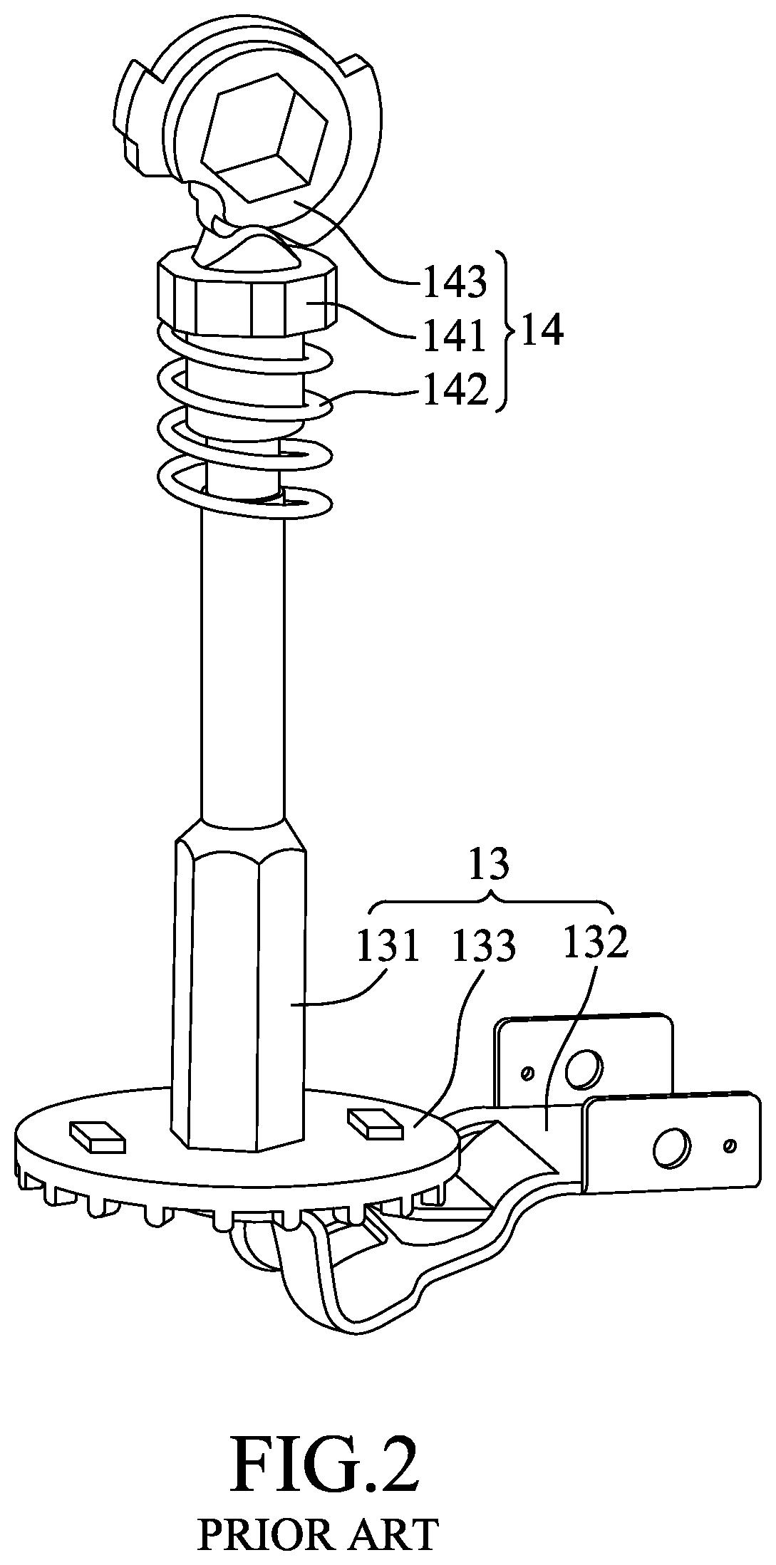 Patent US12090786 Figure 2 – Caster device