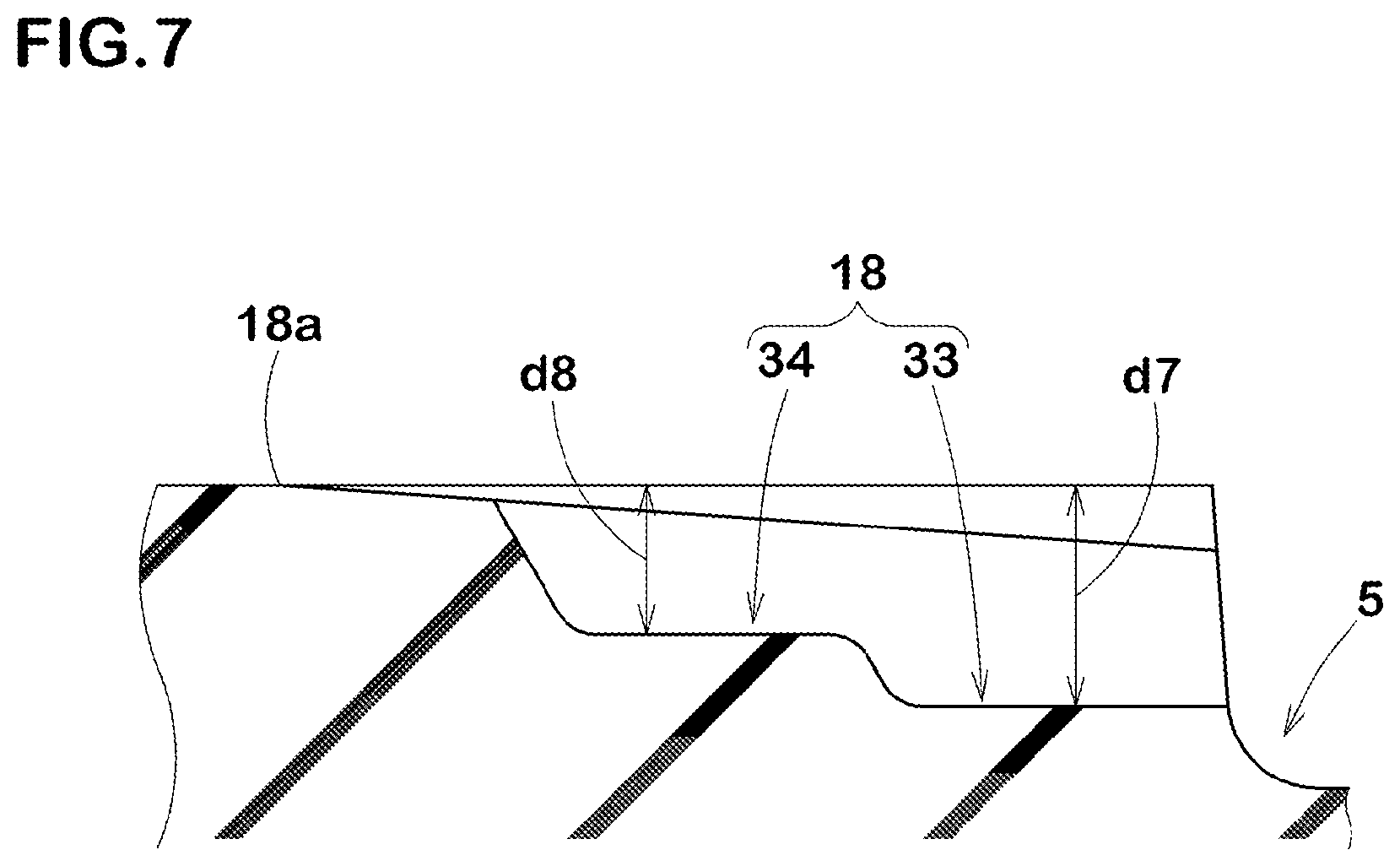 Patent US12090793 Figure 5 – Tire
