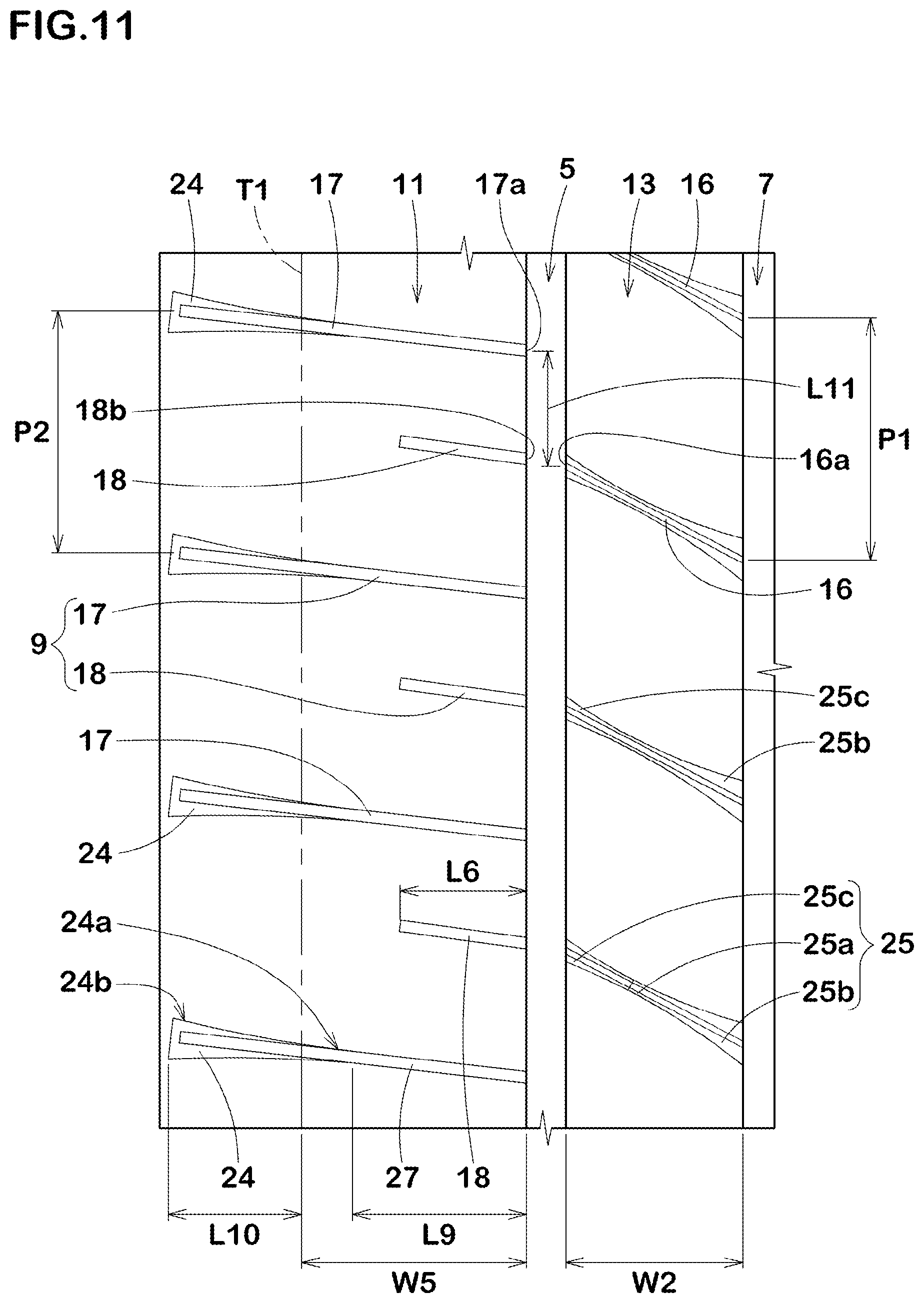 Patent US12090793 Figure 9 – Tire