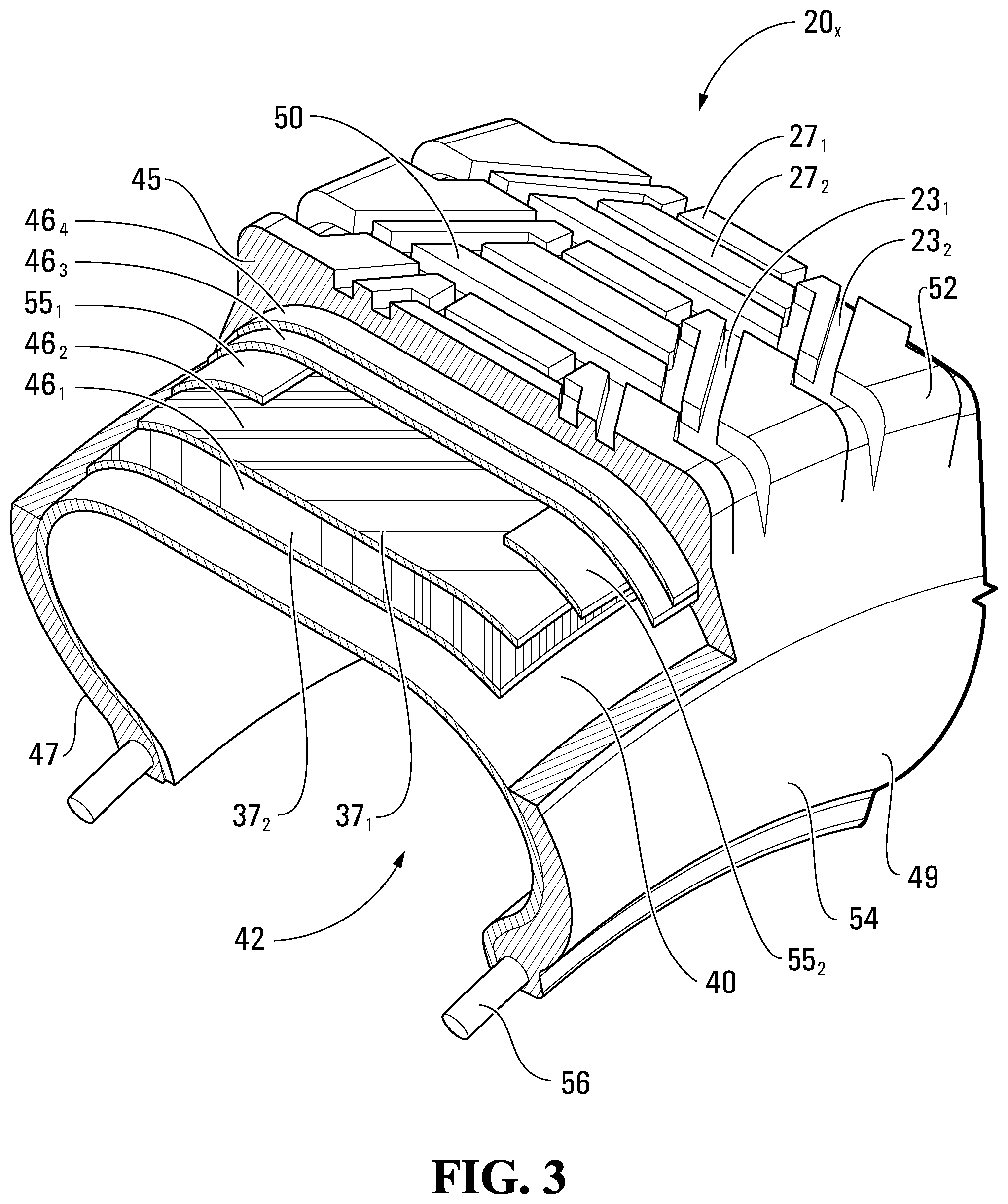 Patent US12090795 Figure 3 – Systems and methods for monitoring vehicles with tires