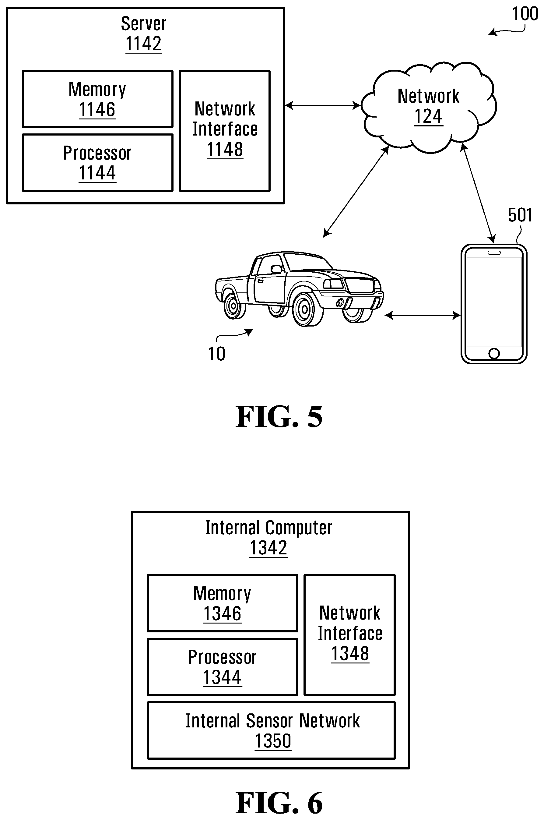 Patent US12090795 Figure 5 – Systems and methods for monitoring vehicles with tires