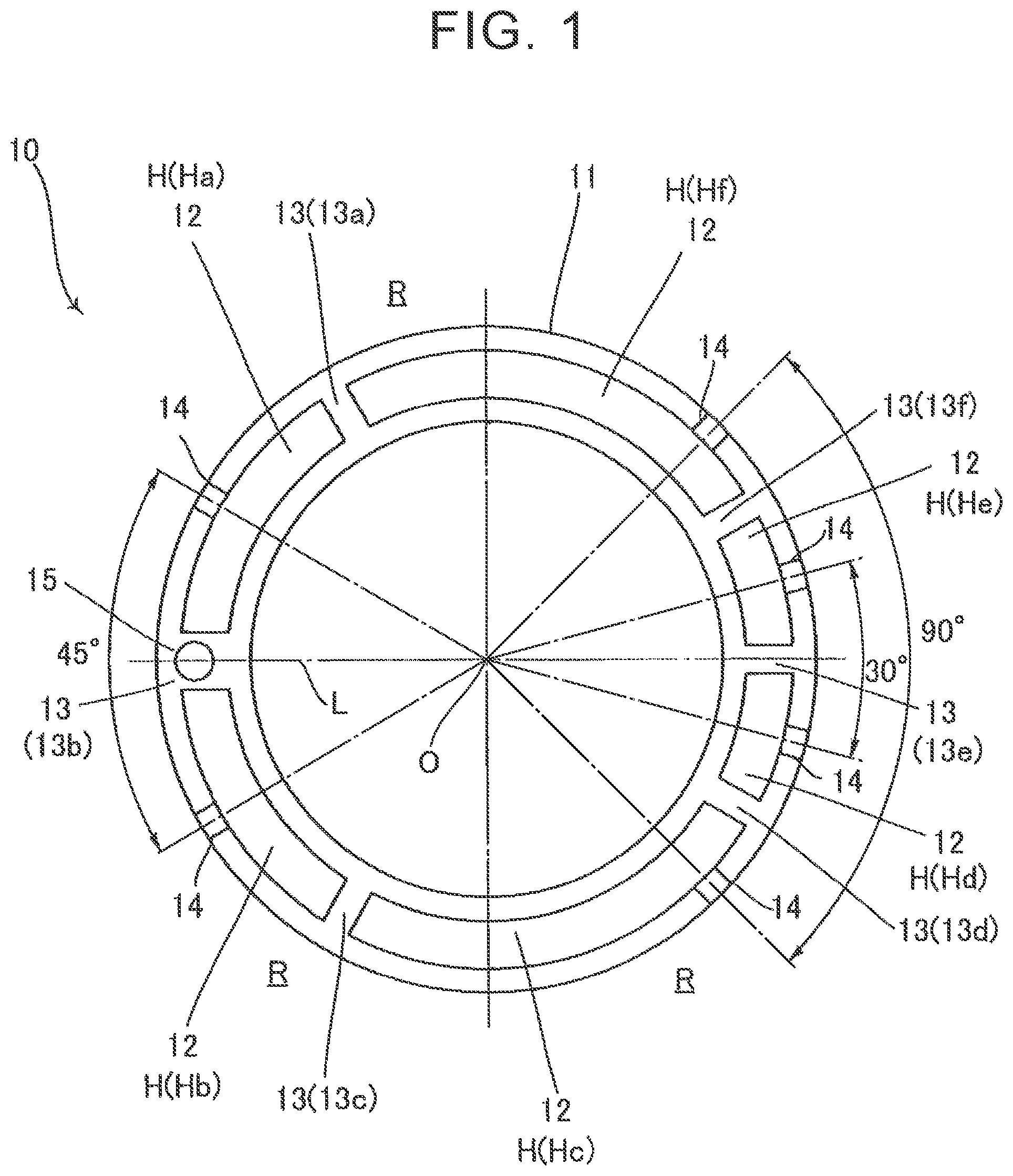 Patent US12090797 Figure 1 – Wheel for vehicle