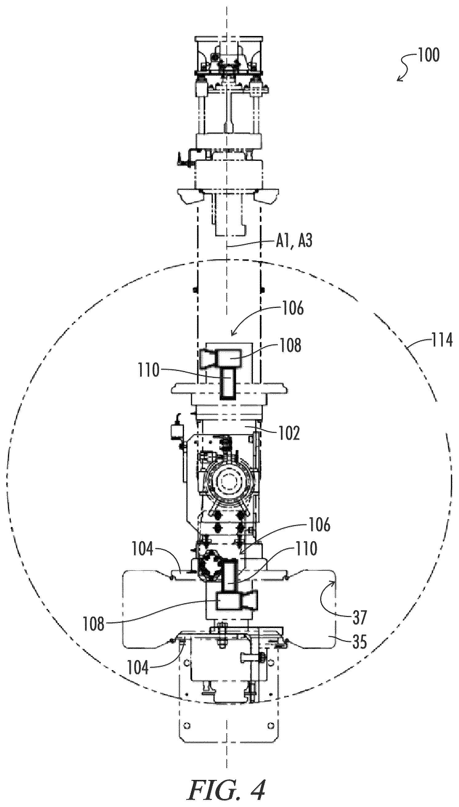Patent US12090800 Figure 4 – Air barrier material application systems and methods