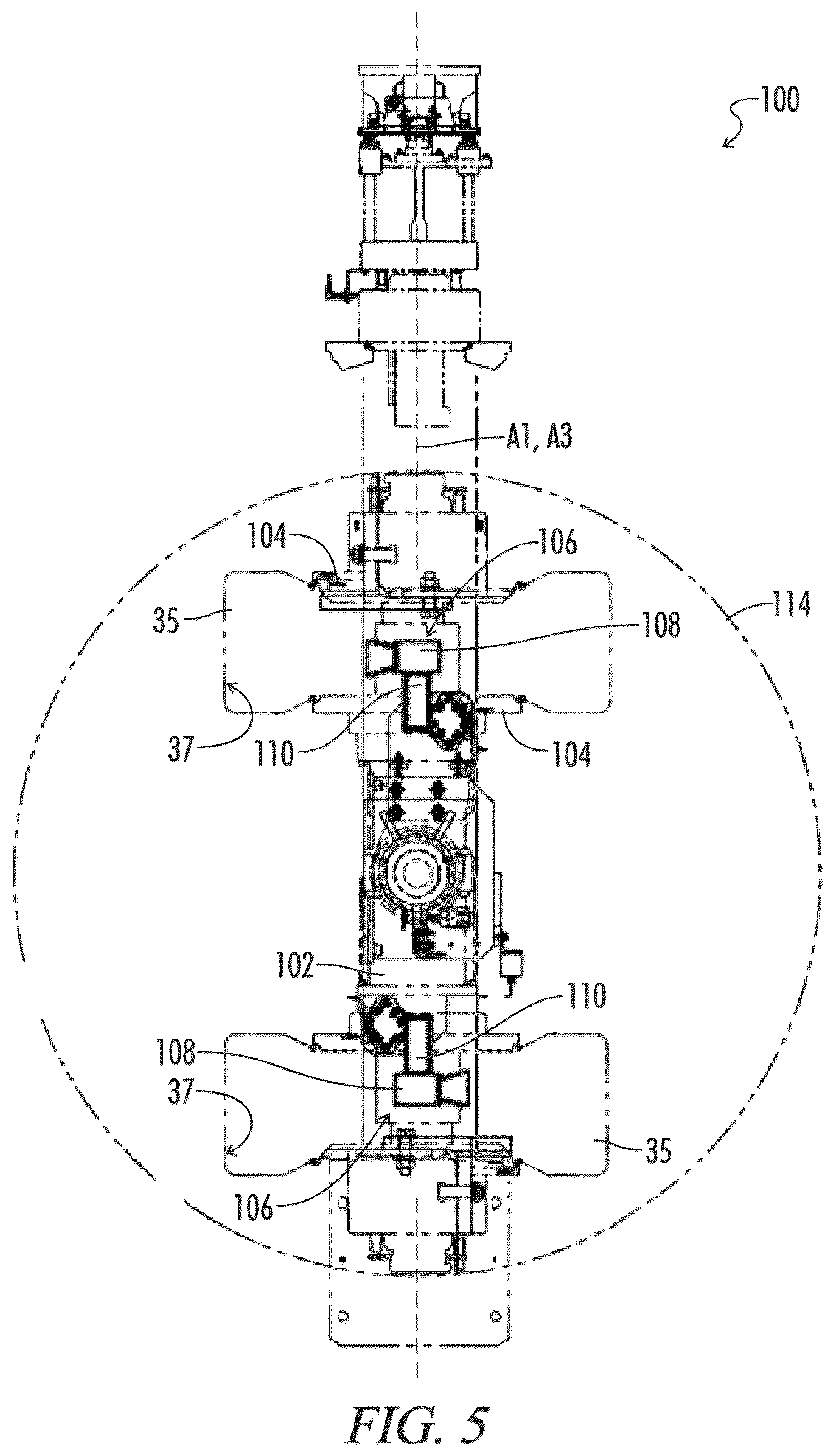 Patent US12090800 Figure 5 – Air barrier material application systems and methods