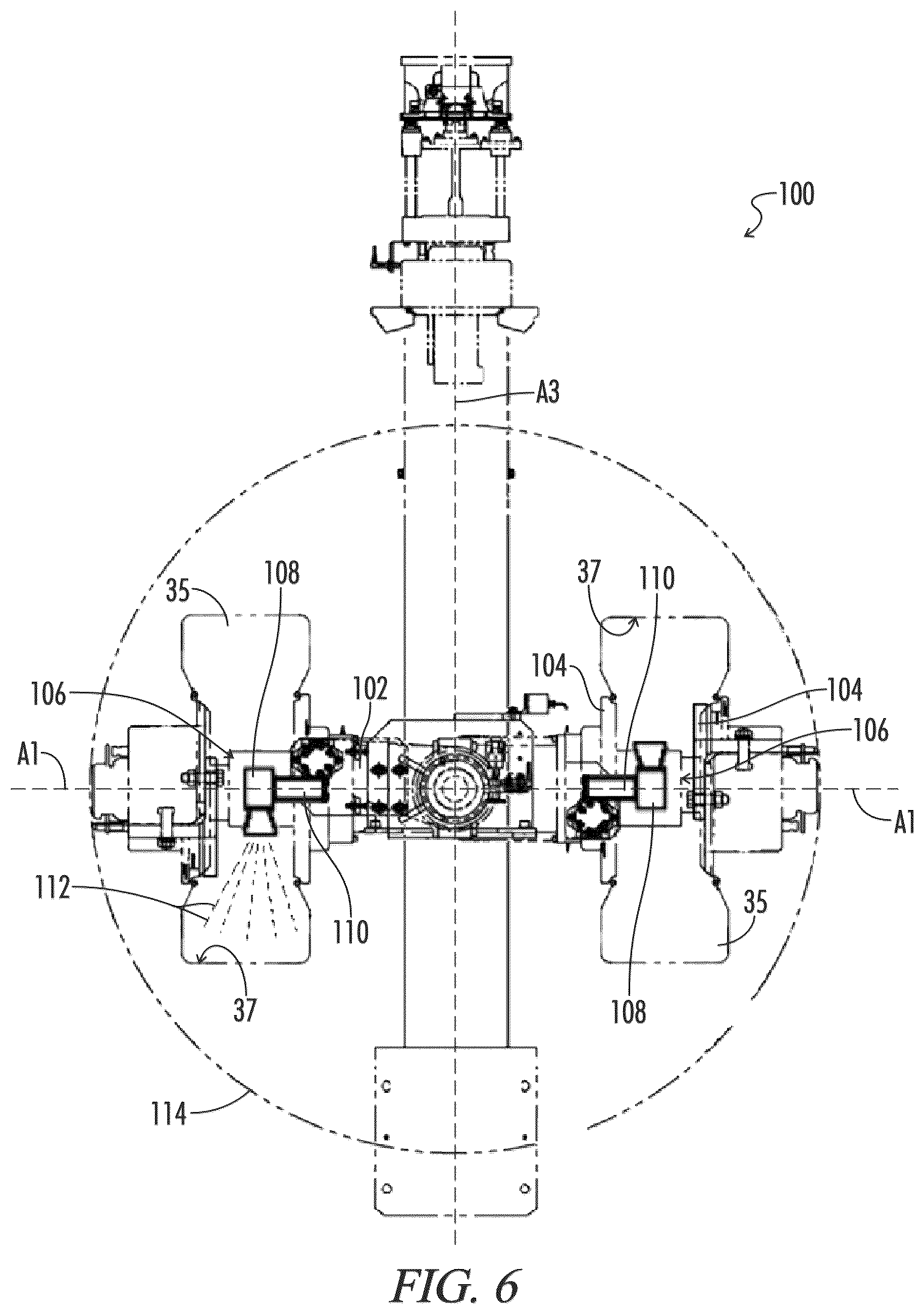 Patent US12090800 Figure 6 – Air barrier material application systems and methods