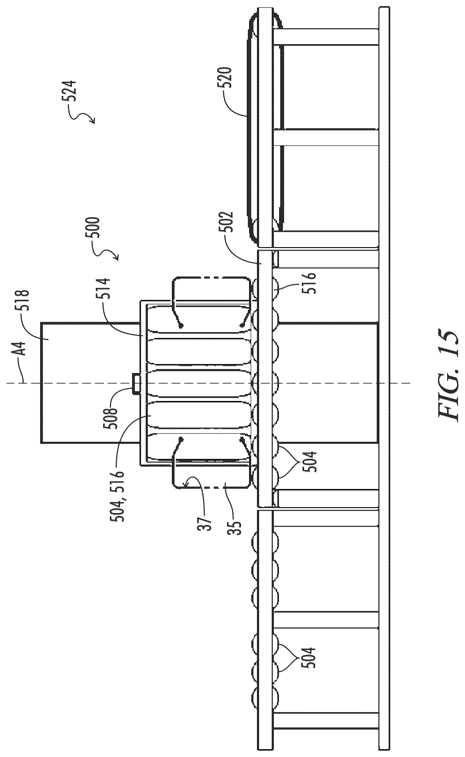 Patent US12090800 Figure 15 – Air barrier material application systems and methods