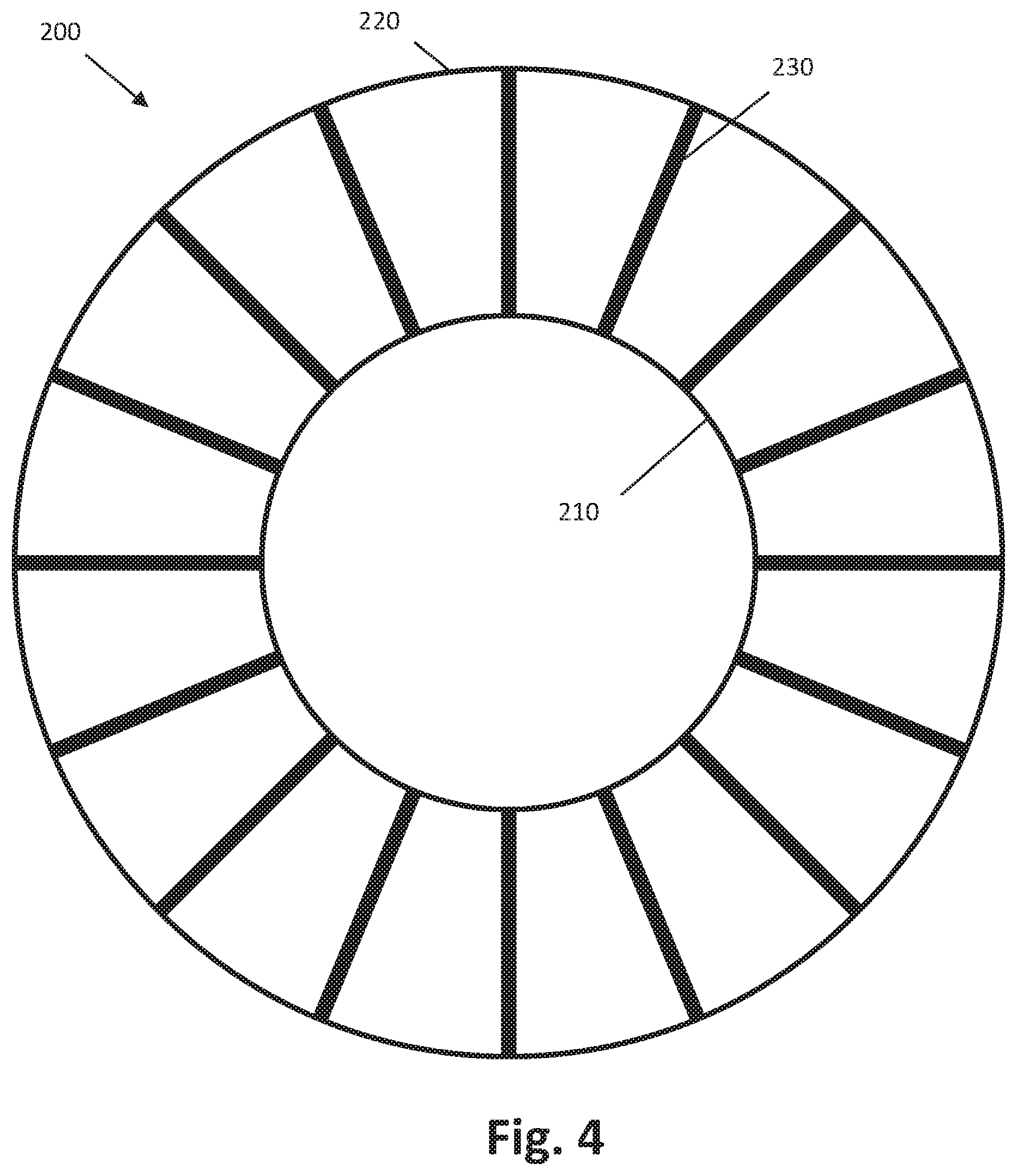 Patent US12090801 Figure 3 – Non-pneumatic tire having reinforced outer ring