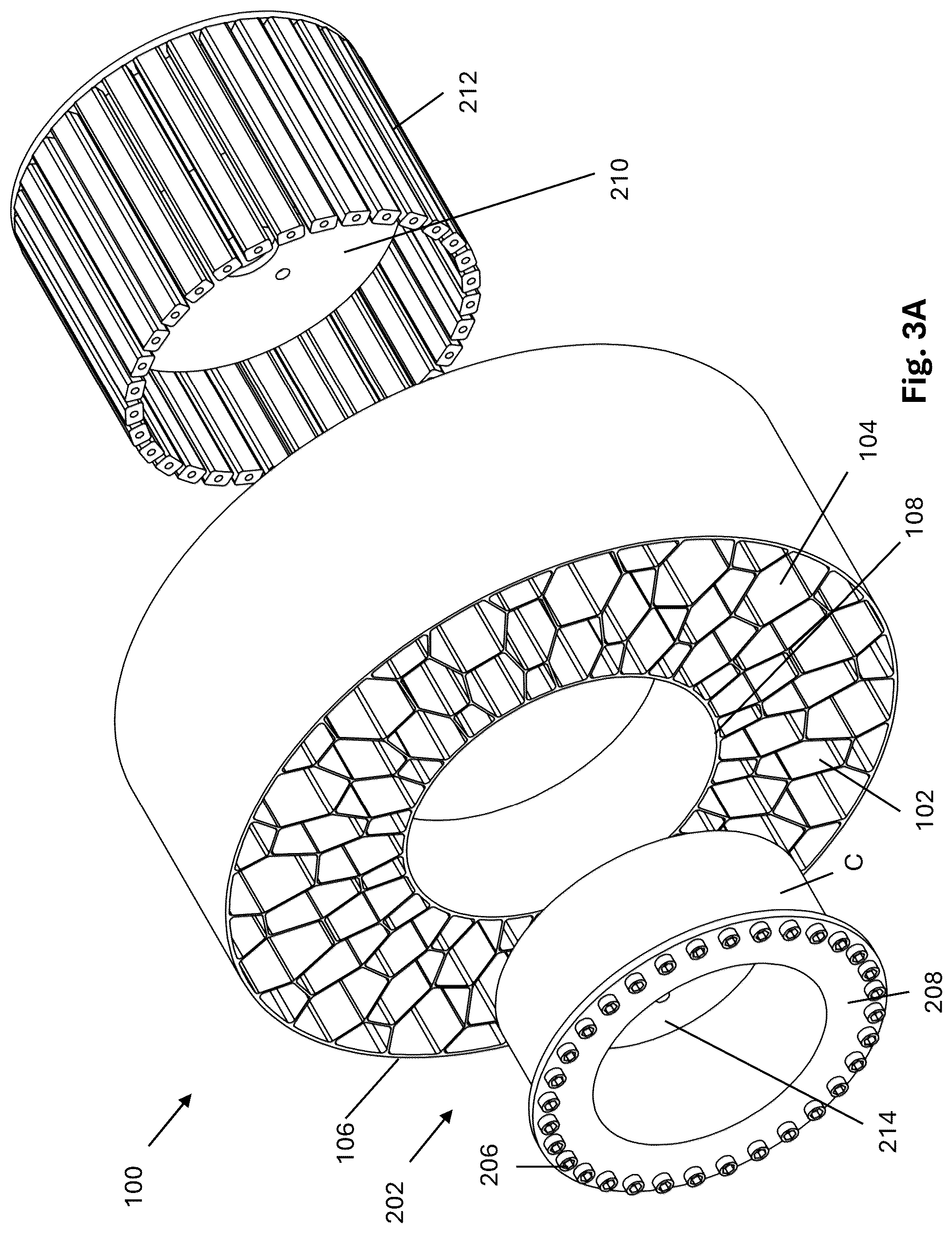 Patent US12090802 Figure 3 – Reusable rim for non-pneumatic tires