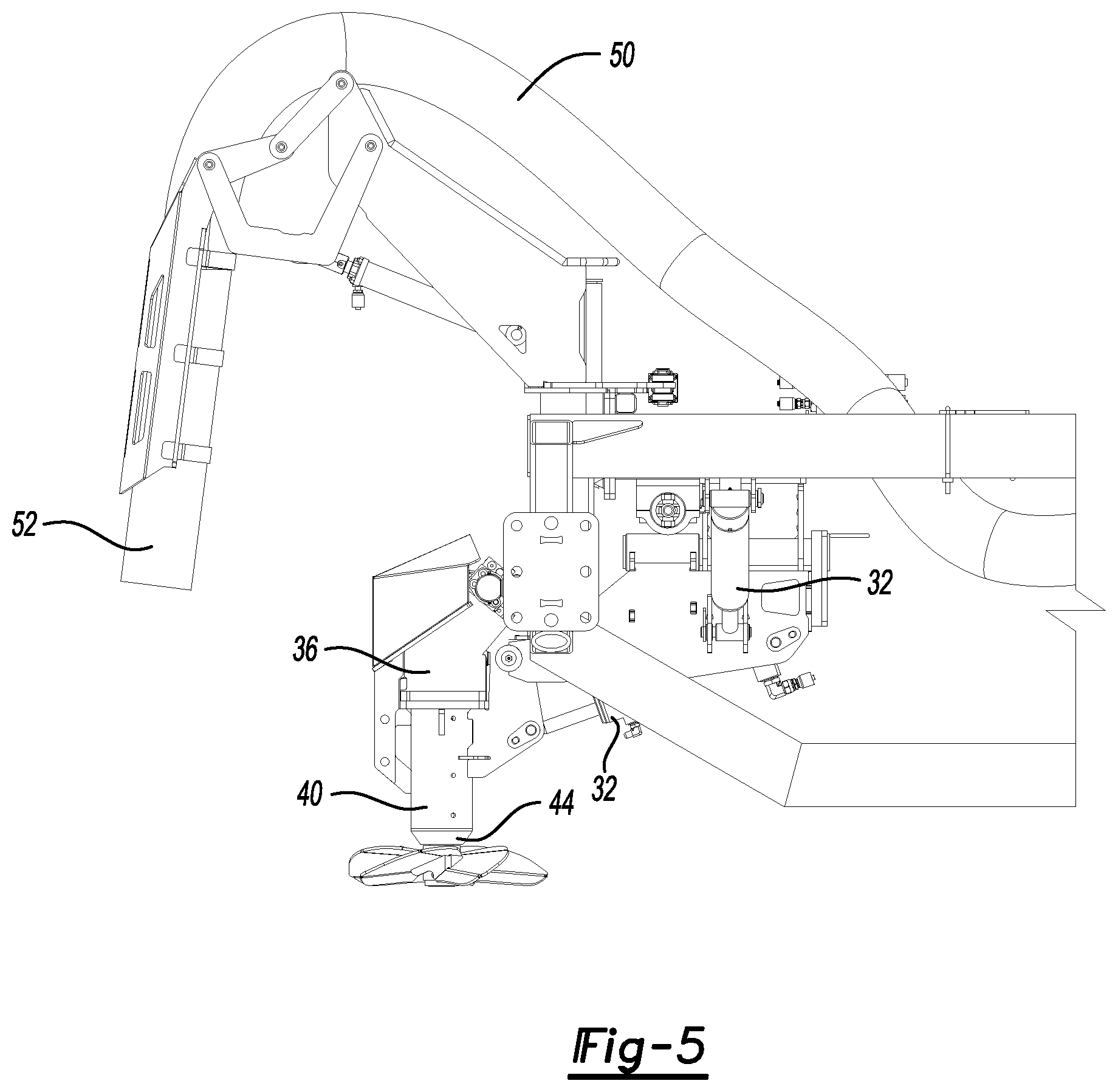 Patent US12090803 Figure 5 – Amphibious vehicle