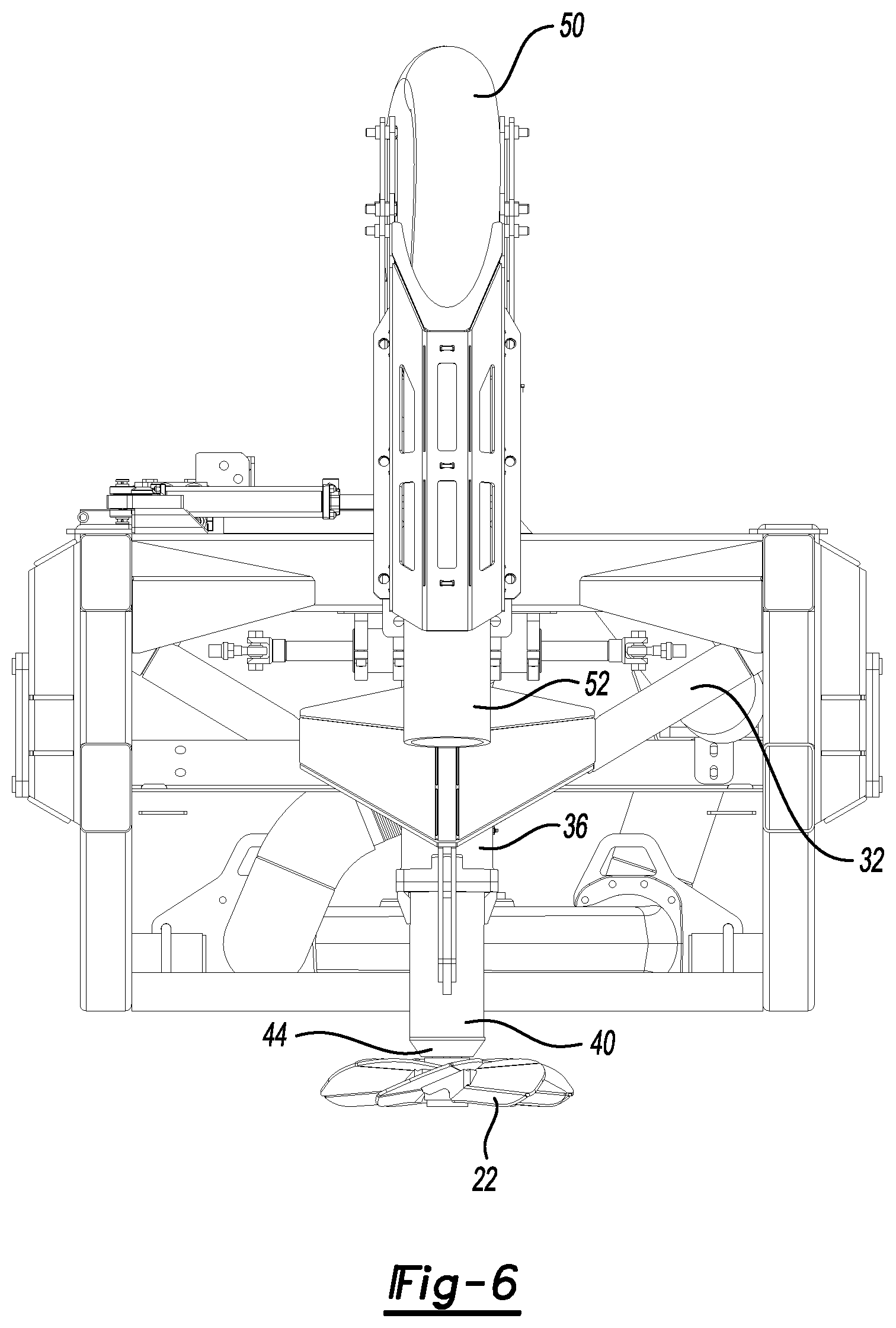 Patent US12090803 Figure 6 – Amphibious vehicle