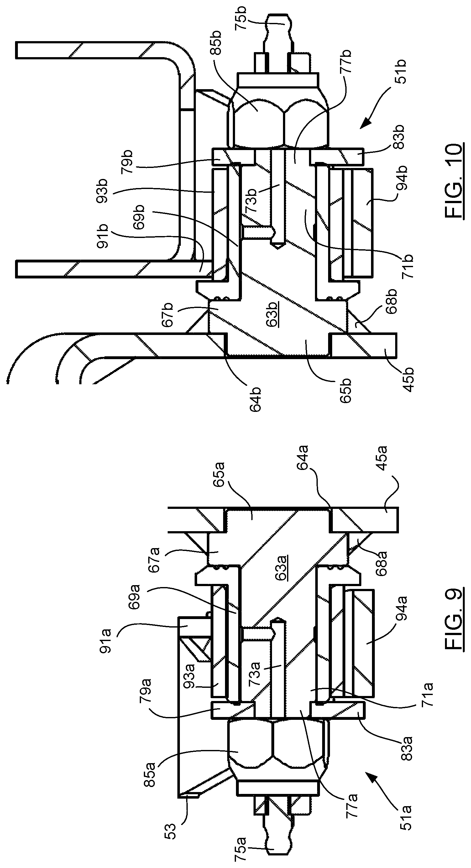 Patent US12090805 Figure 8 – Independent suspension with airbag