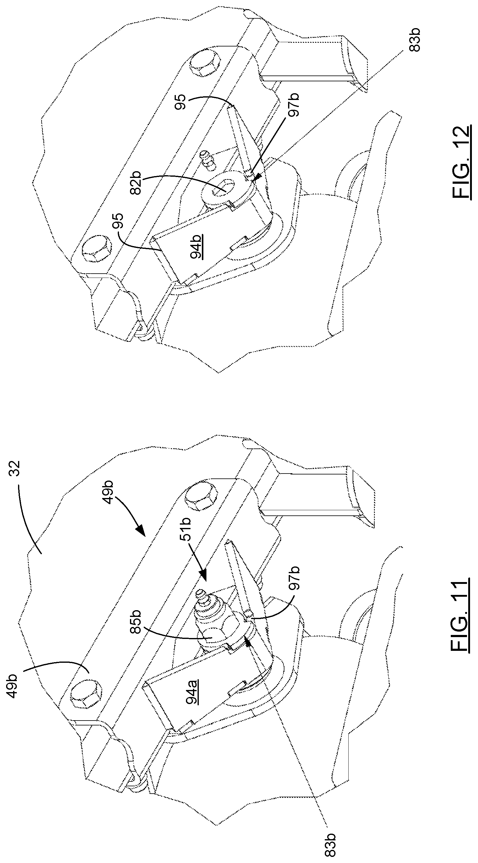 Patent US12090805 Figure 9 – Independent suspension with airbag