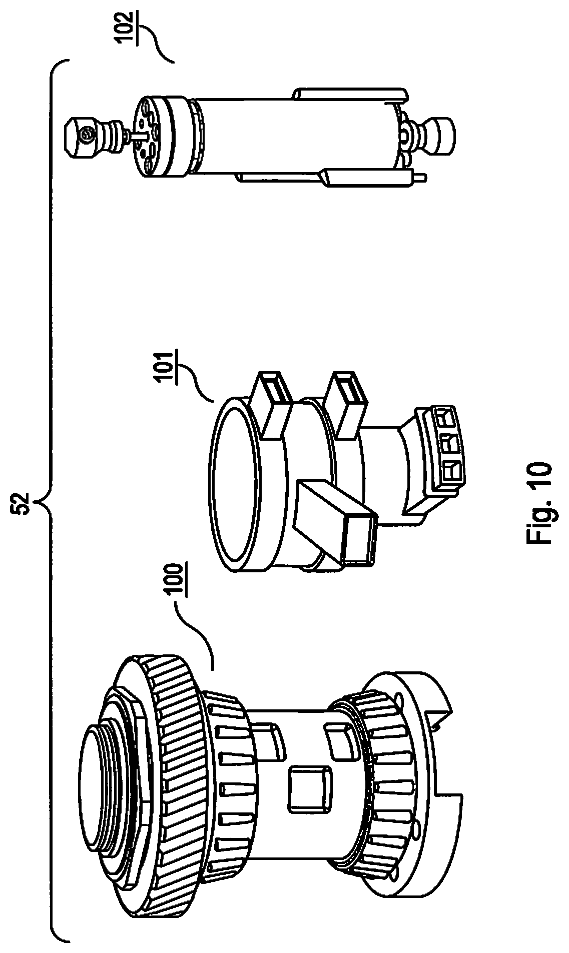 Patent US12090808 Figure 9 – Double wishbone suspension system for an in-wheel electric motor