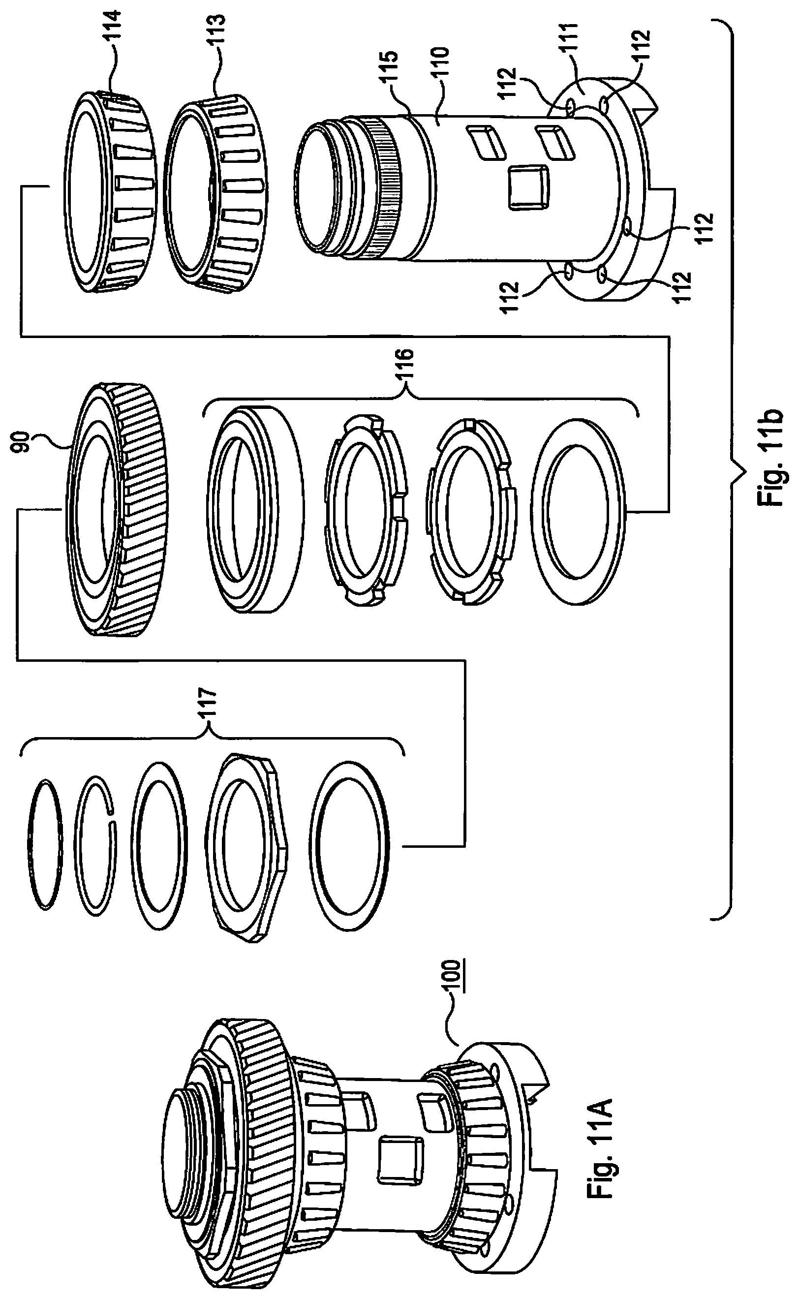 Patent US12090808 Figure 10 – Double wishbone suspension system for an in-wheel electric motor