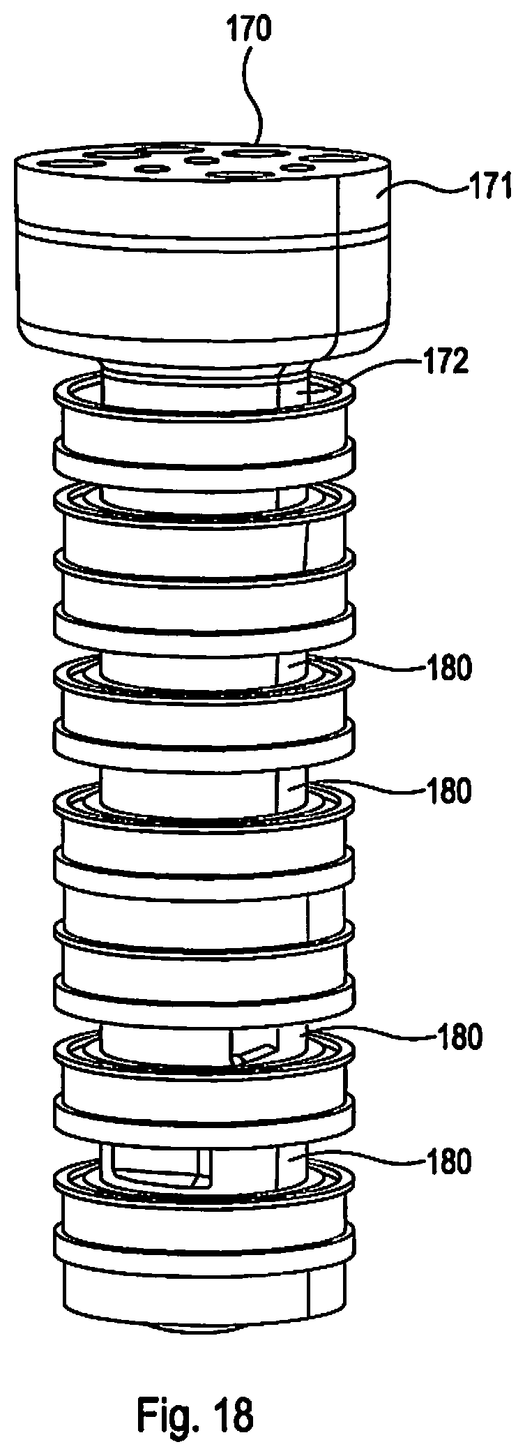 Patent US12090808 Figure 15 – Double wishbone suspension system for an in-wheel electric motor