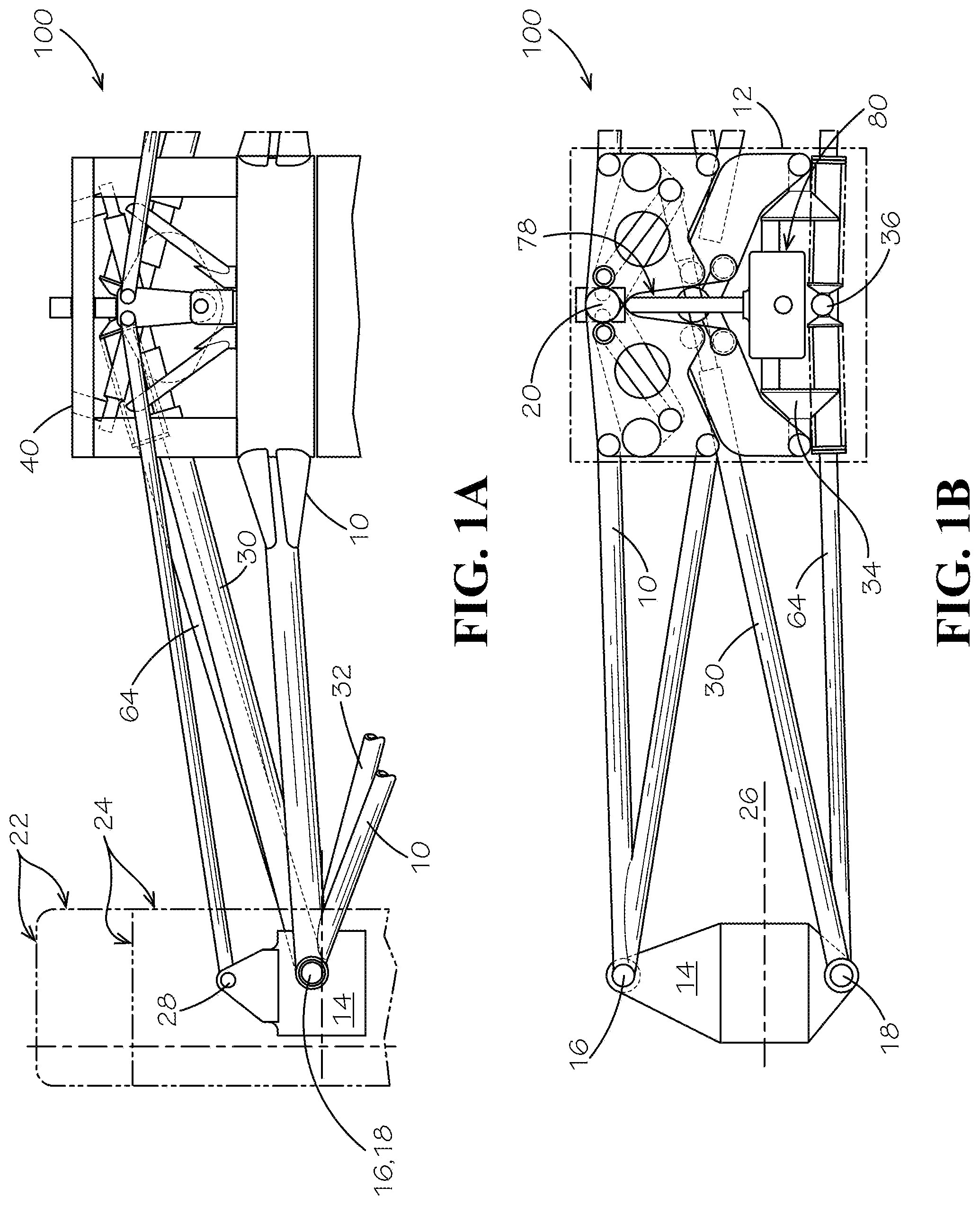 Patent US12090809 — Weight transfer linkage — Figure 1
