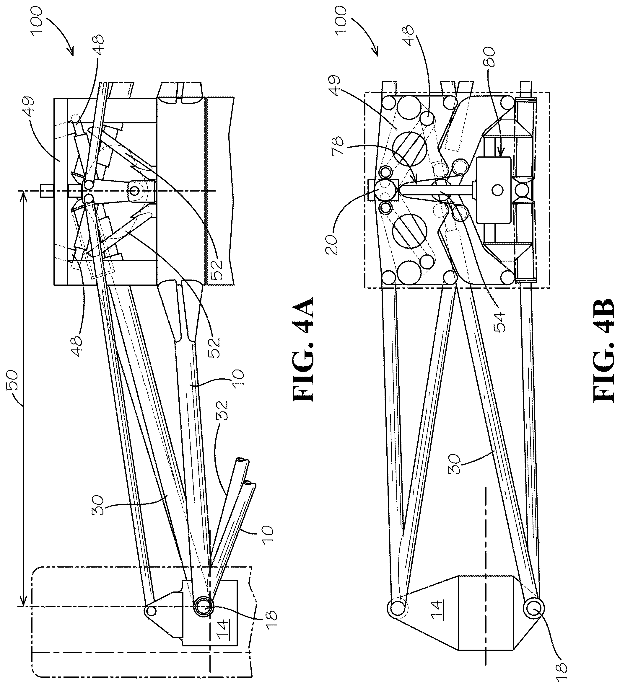 Patent US12090809 Figure 4 – Weight transfer linkage