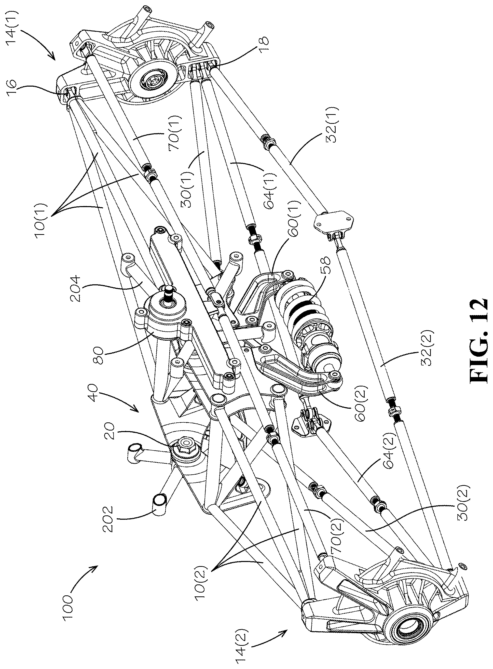 Patent US12090809 Figure 18 – Weight transfer linkage