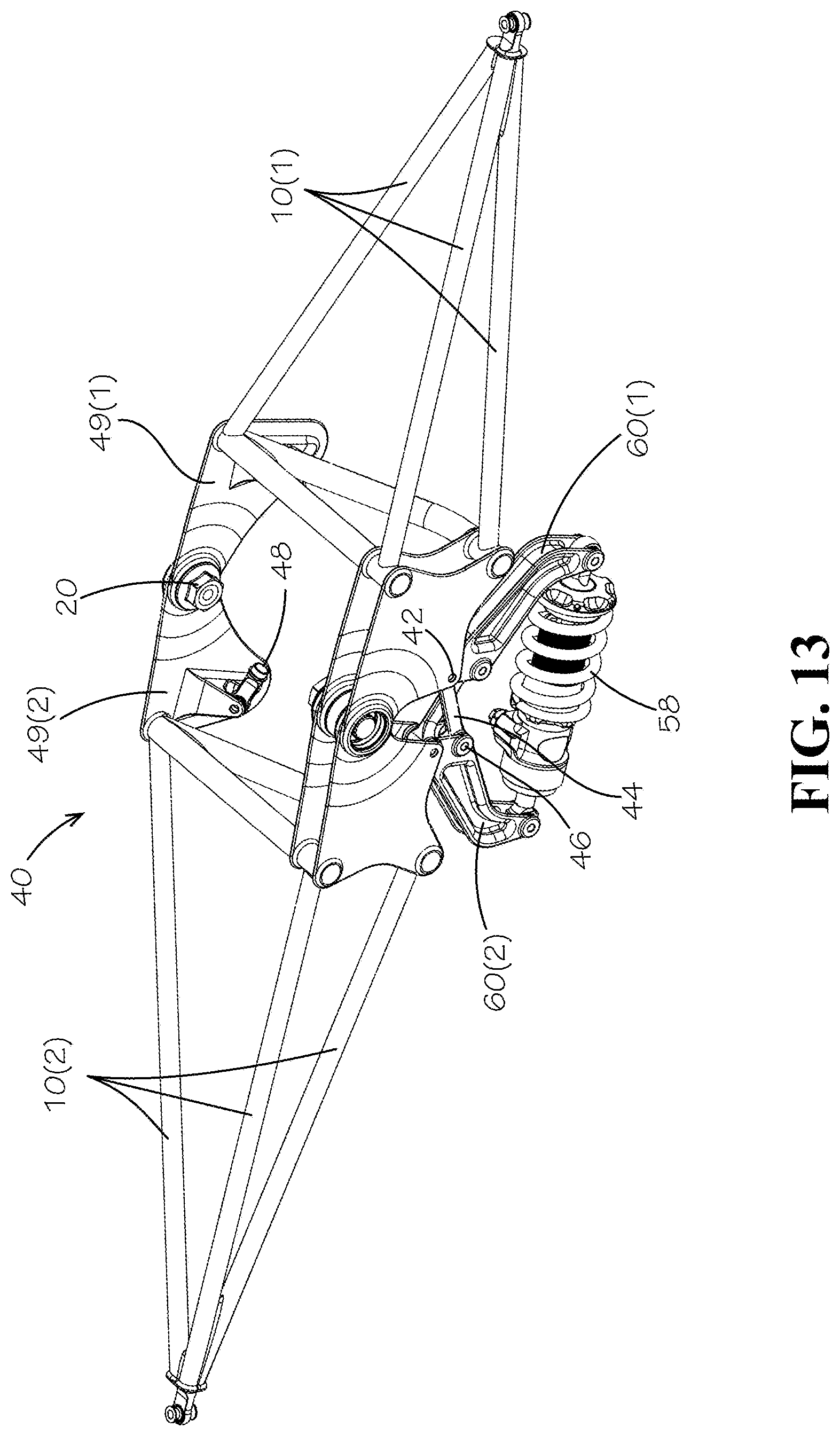 Patent US12090809 Figure 19 – Weight transfer linkage