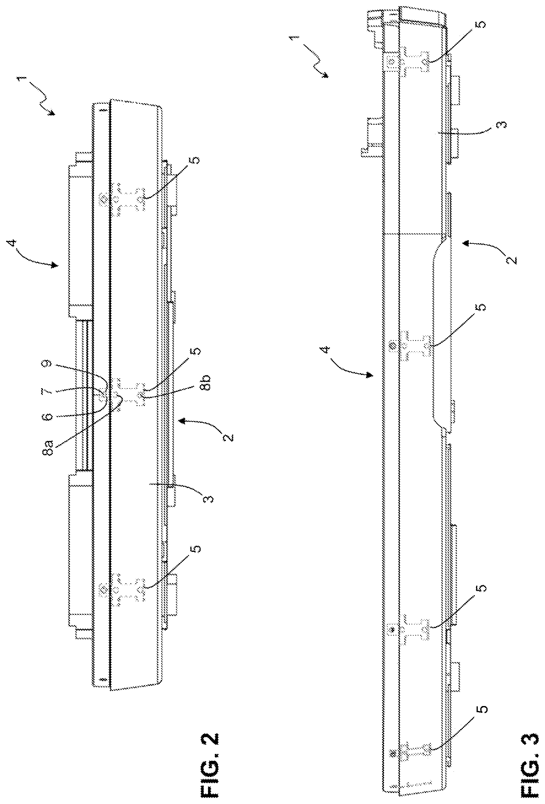 Patent US12090811 Figure 2 – Roof top air conditioner unit, methods for producing, assembling and installing the roof top air conditioner unit and vehicle with the roof top air conditioner unit
