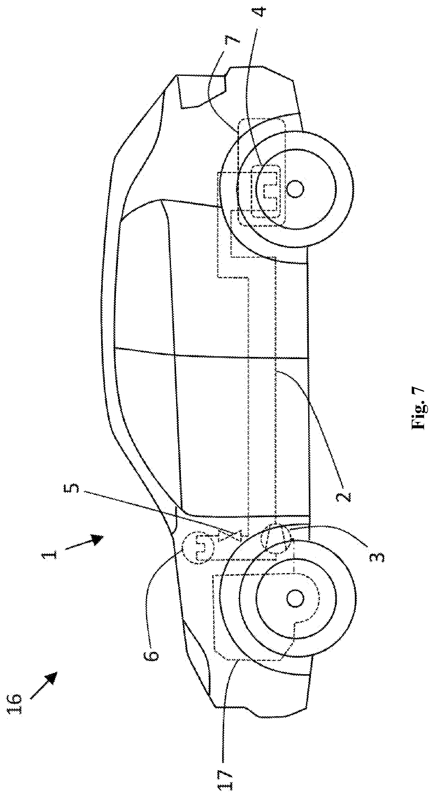 Patent US12090813 Figure 7 – Air conditioning system for a vehicle