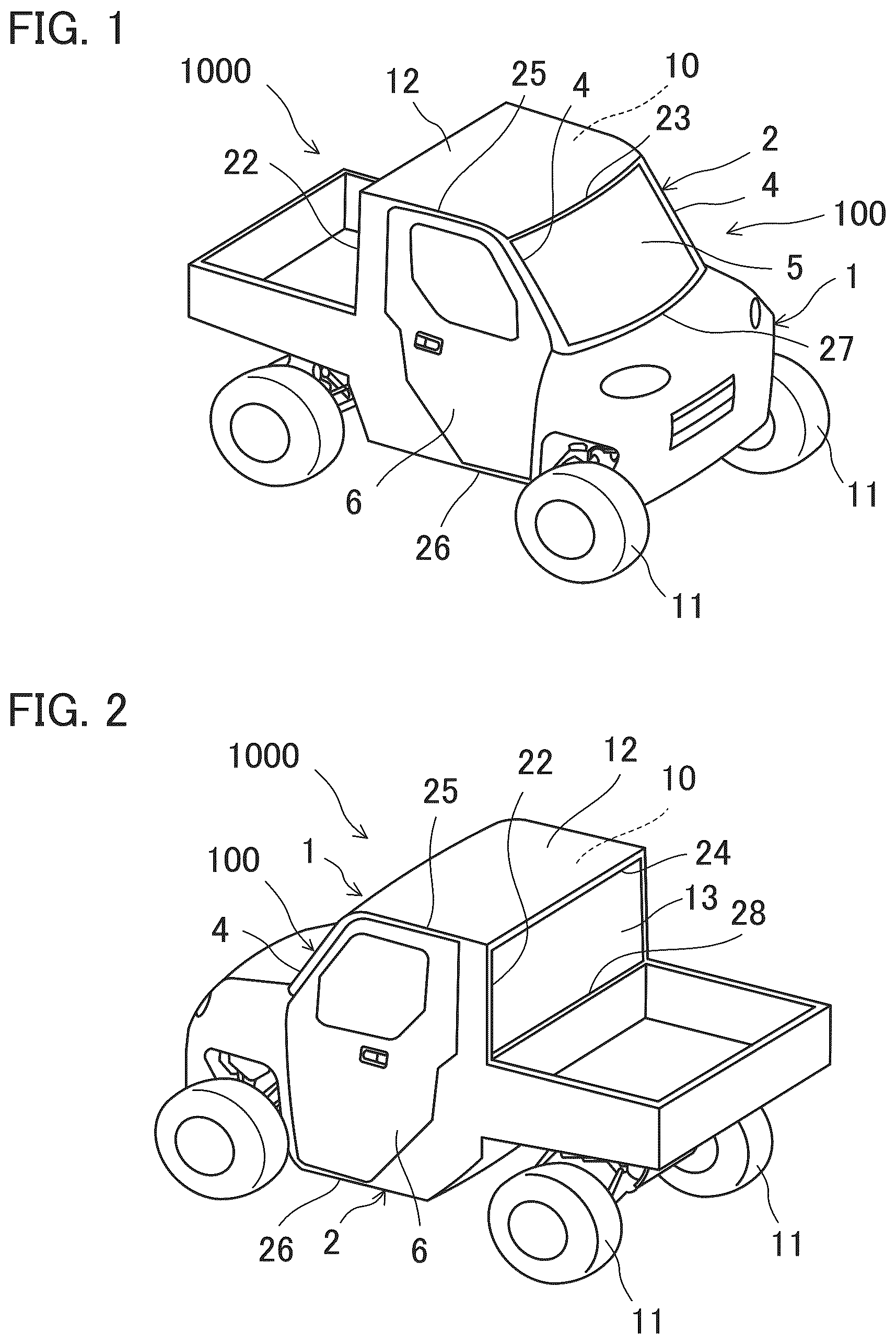 Patent US12090817 Figure 1 – Windowshield attachment structure and bracket