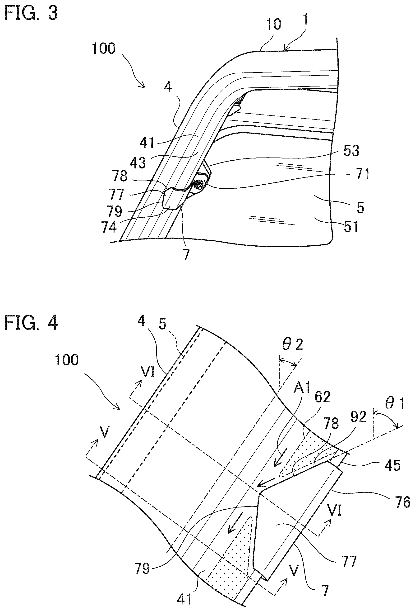 Patent US12090817 Figure 2 – Windowshield attachment structure and bracket