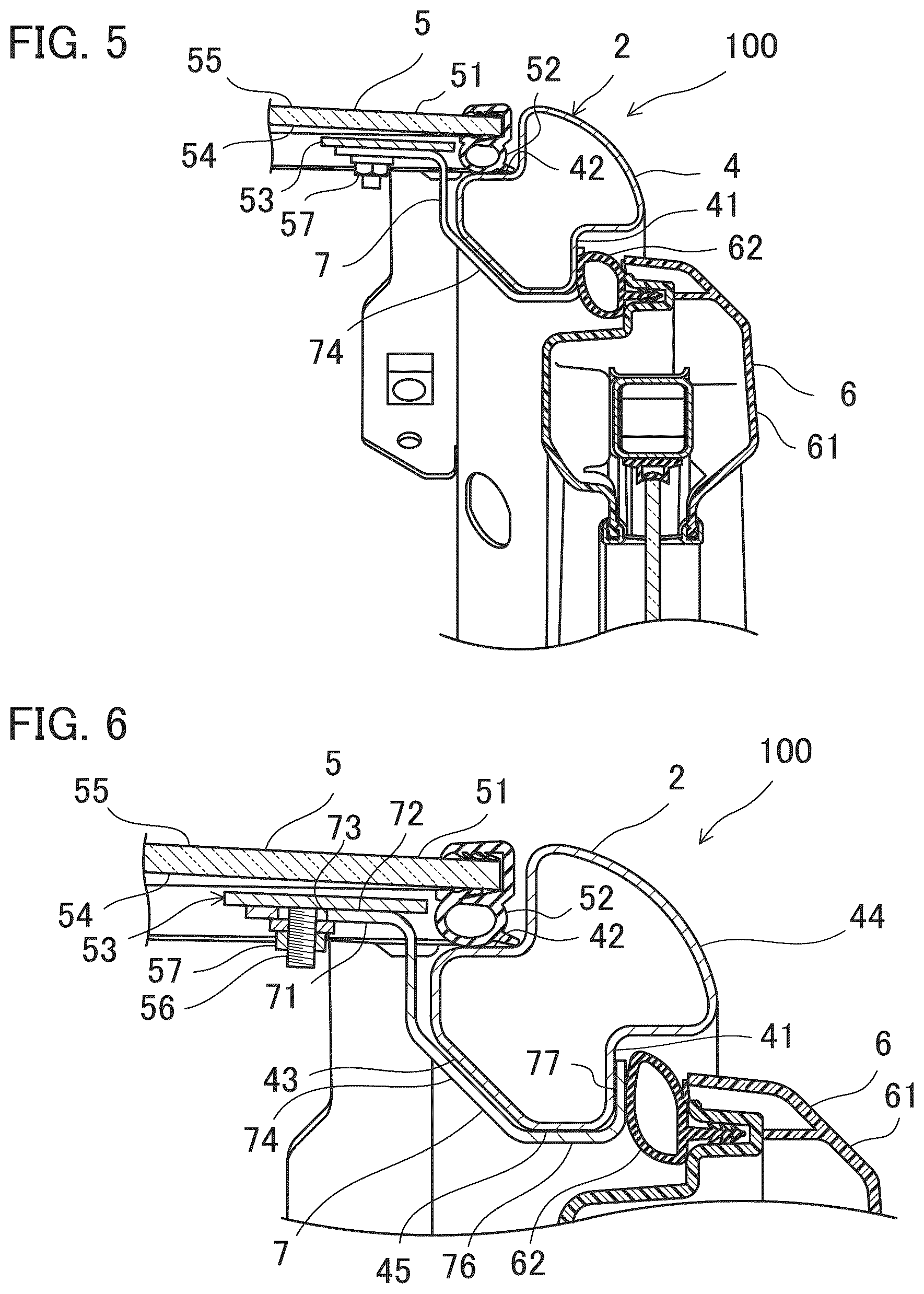 Patent US12090817 Figure 3 – Windowshield attachment structure and bracket