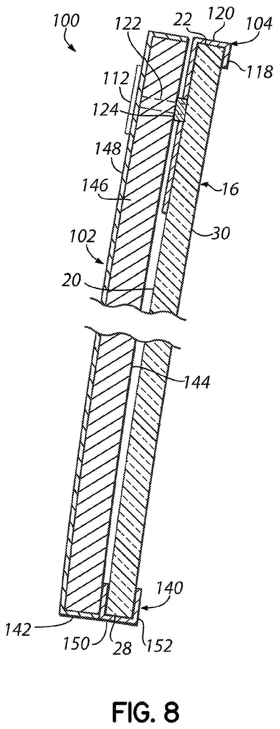 Patent US12090819 Figure 6 – Removable panel assembly for a vehicle window and related methods