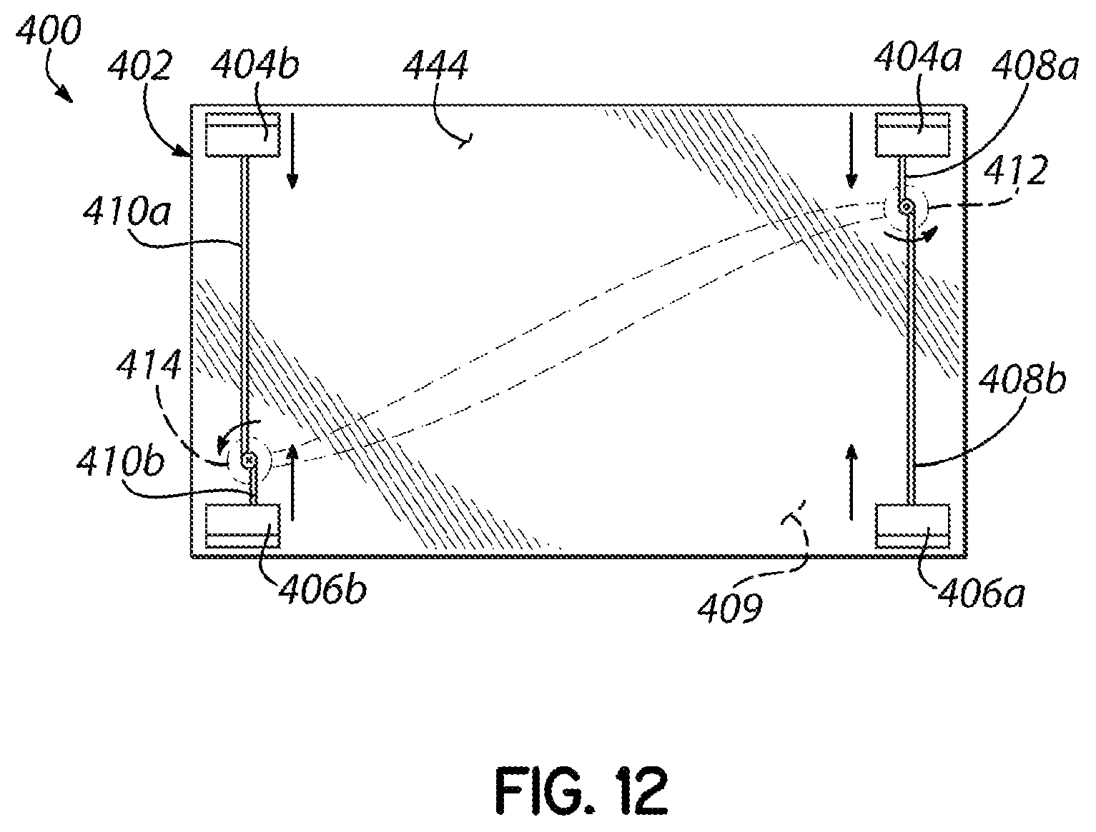 Patent US12090819 Figure 10 – Removable panel assembly for a vehicle window and related methods