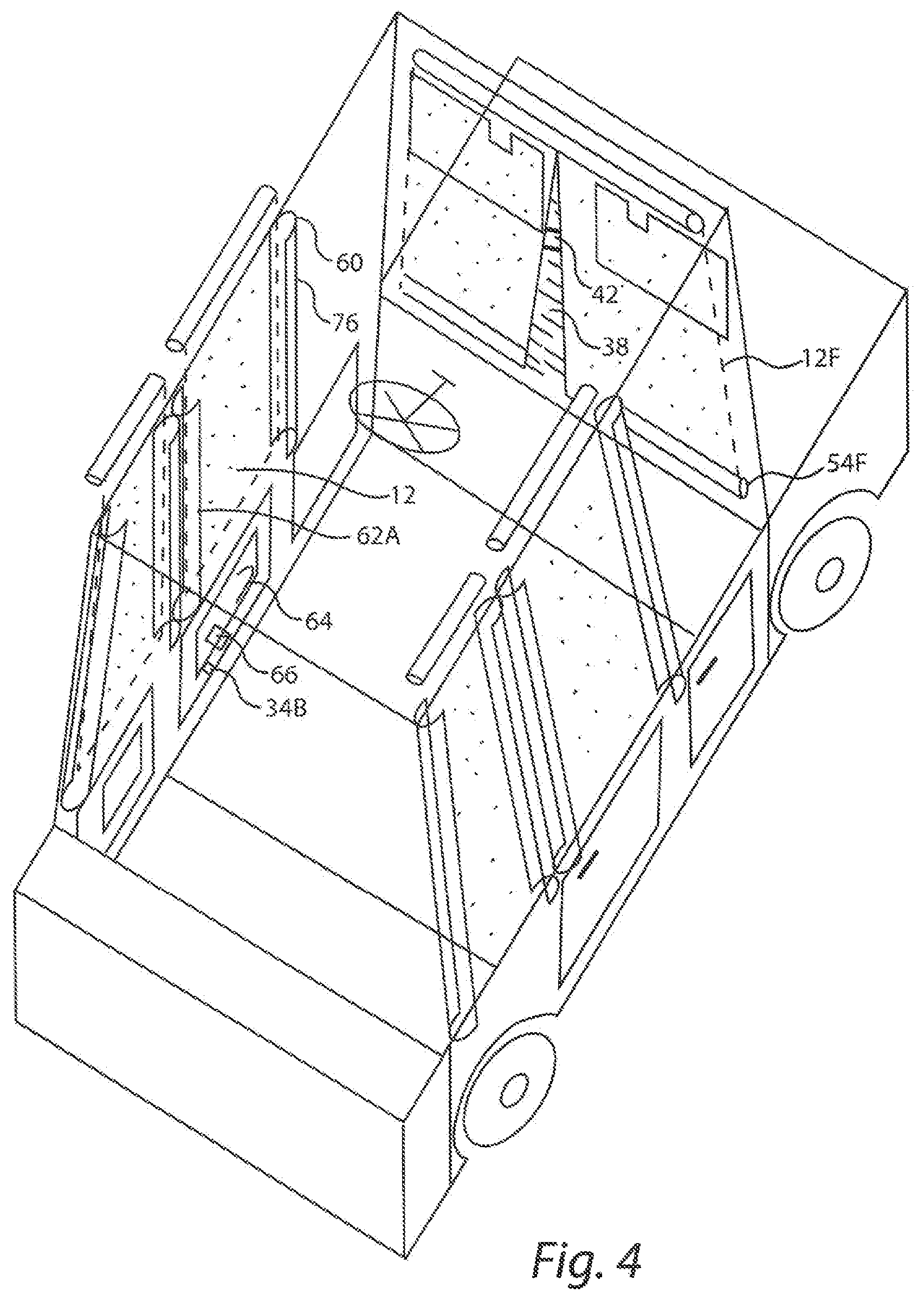 Patent US12090820 Figure 4 – Vehicle automatic window sunscreens