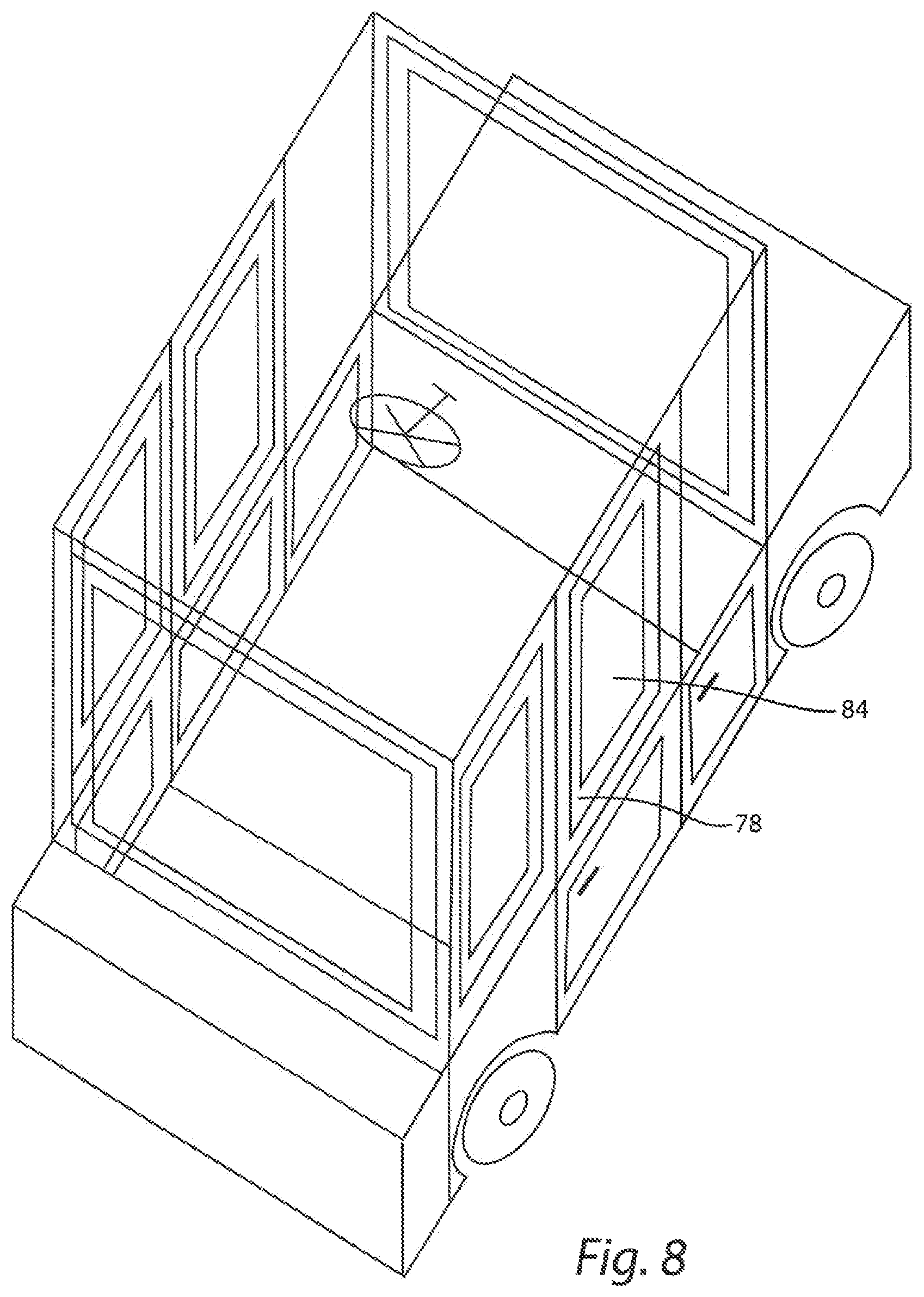 Patent US12090820 Figure 8 – Vehicle automatic window sunscreens