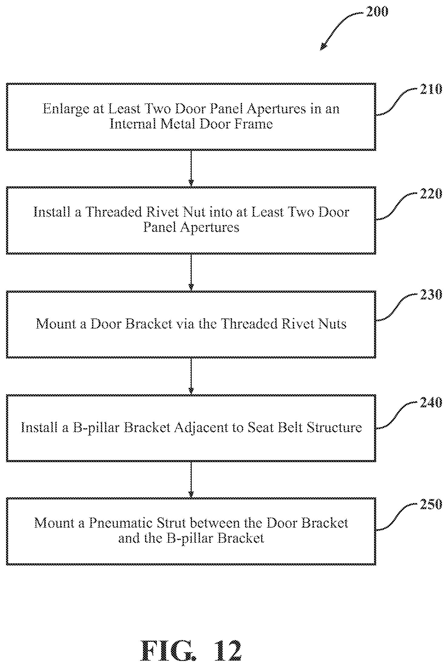 Patent US12090822 Figure 9 – Utility vehicle door travel control system