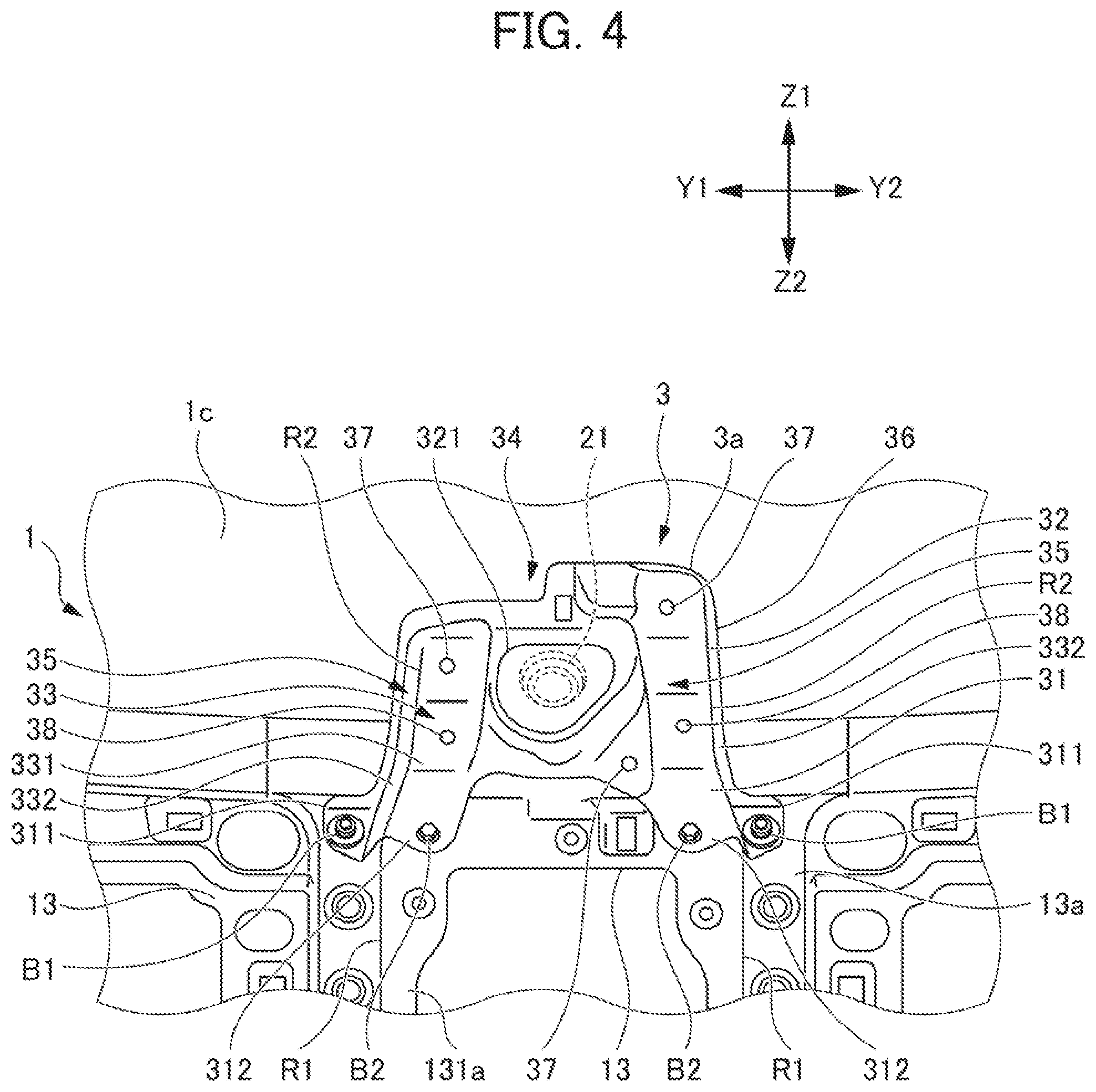 Patent US12090826 Figure 4 – Opening and closing member
