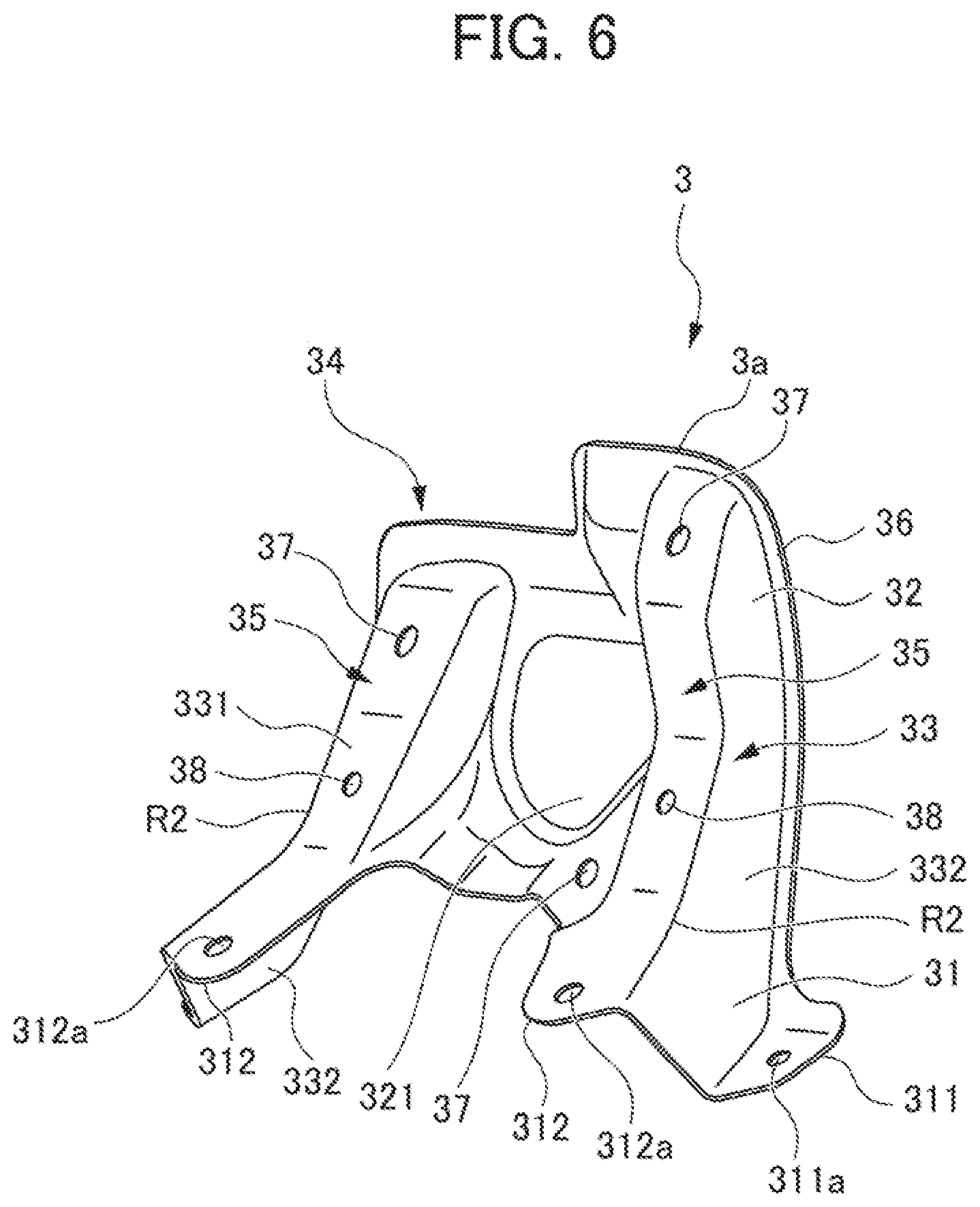 Patent US12090826 Figure 6 – Opening and closing member
