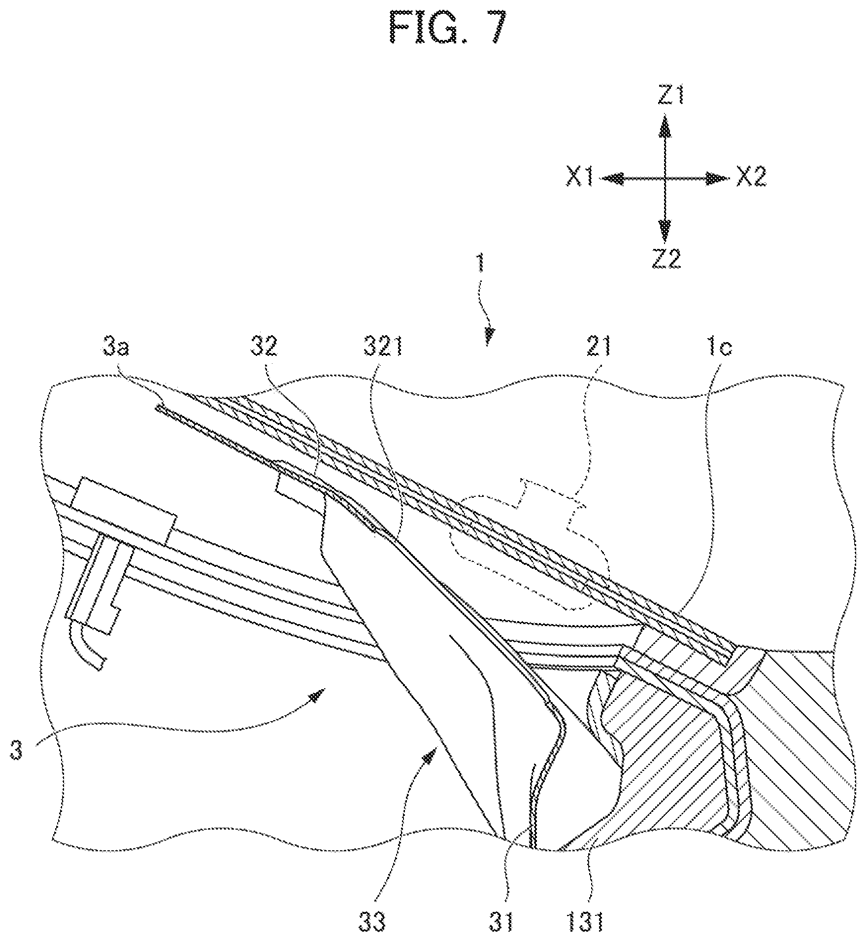 Patent US12090826 Figure 7 – Opening and closing member