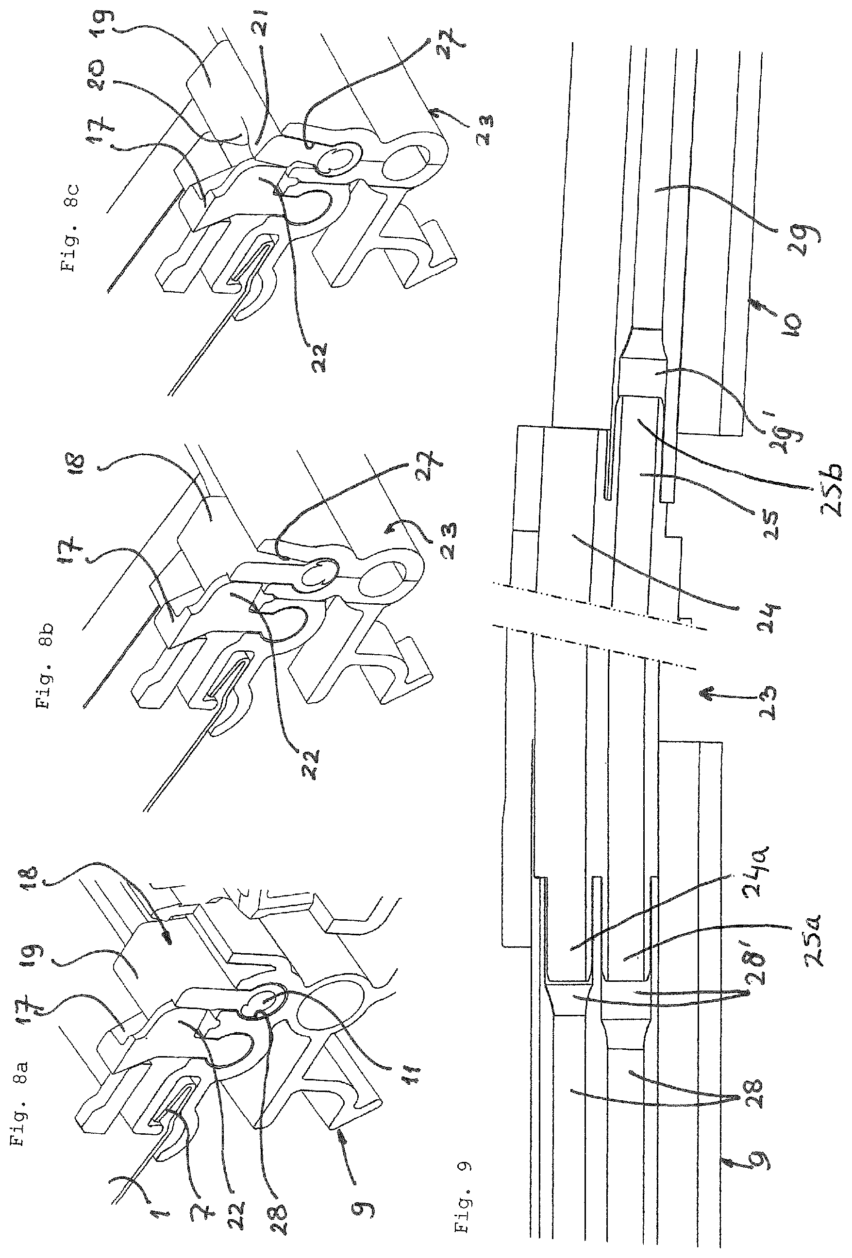 Patent US12090827 Figure 7 – Sunshade assembly