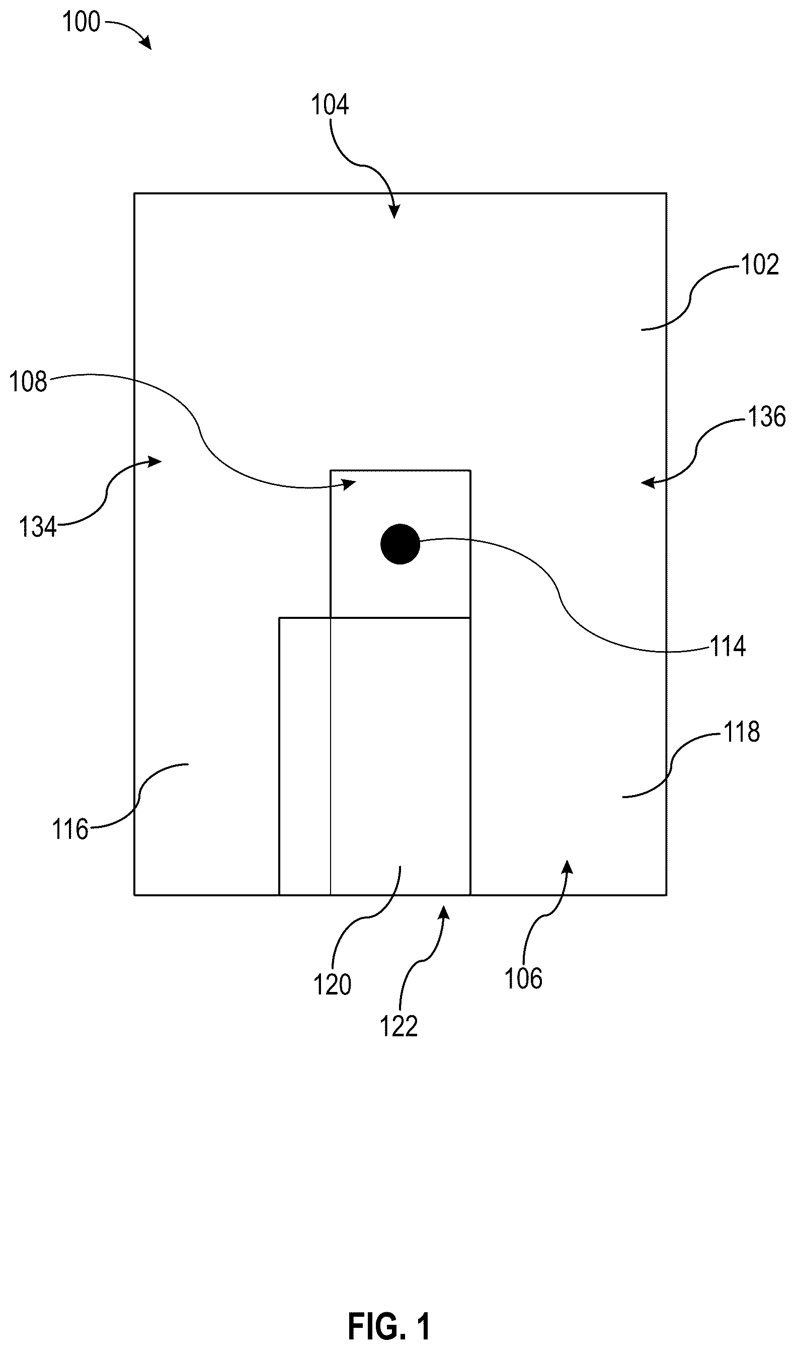 Patent US12090828 Figure 1 – Tonneau cover system